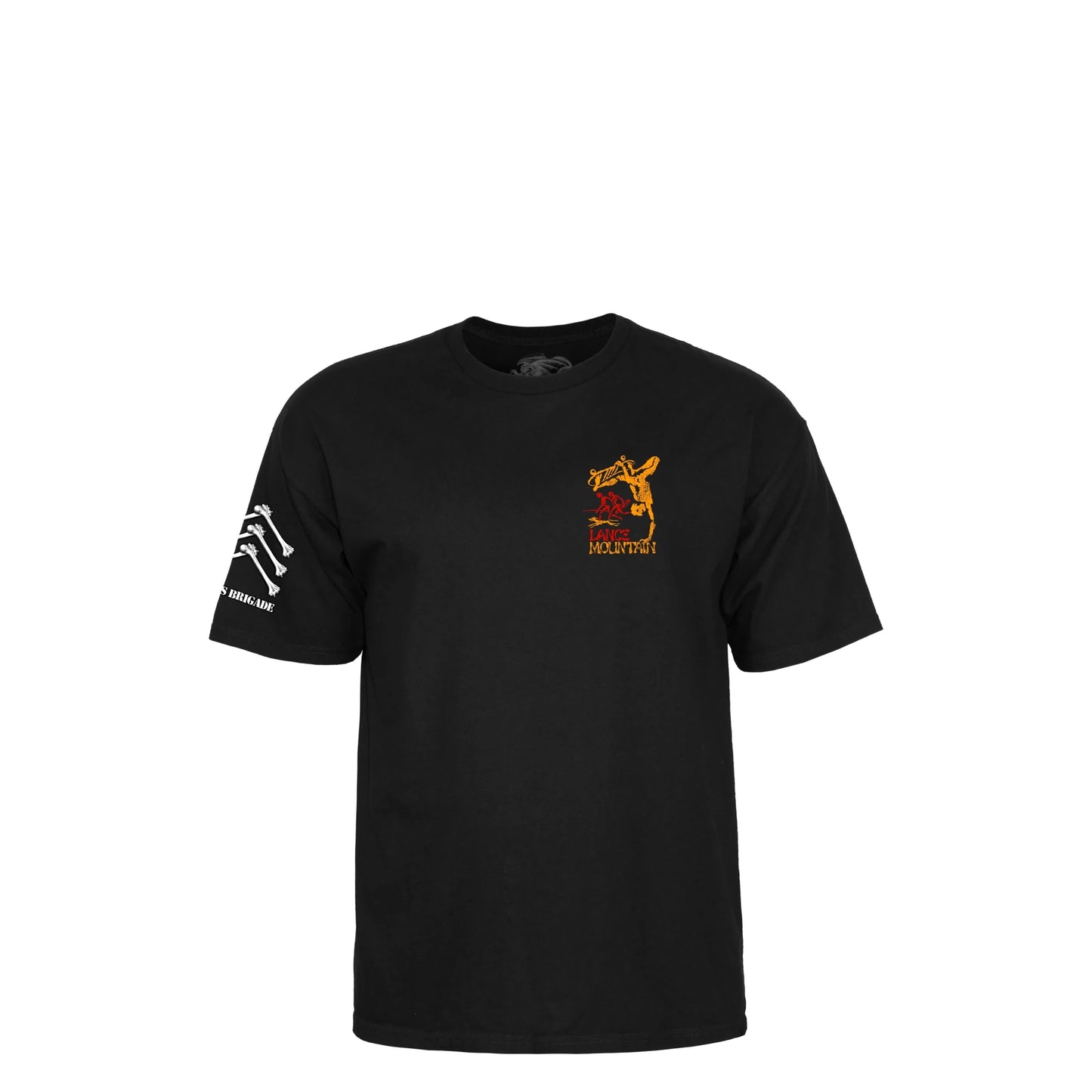Powell - Peralta BB17 Mountain Tee, black - Tiki Room Skateboards - 2
