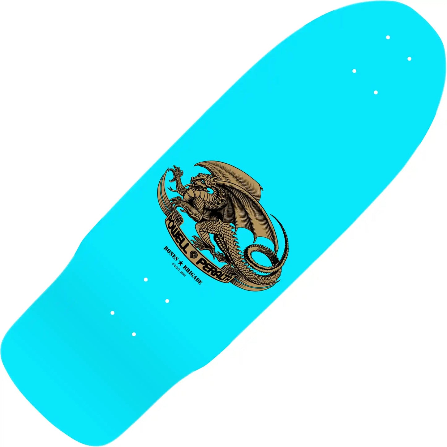 Powell-Peralta Cab Series 15 Deck (10.09"), light blue - Tiki Room Skateboards - 2