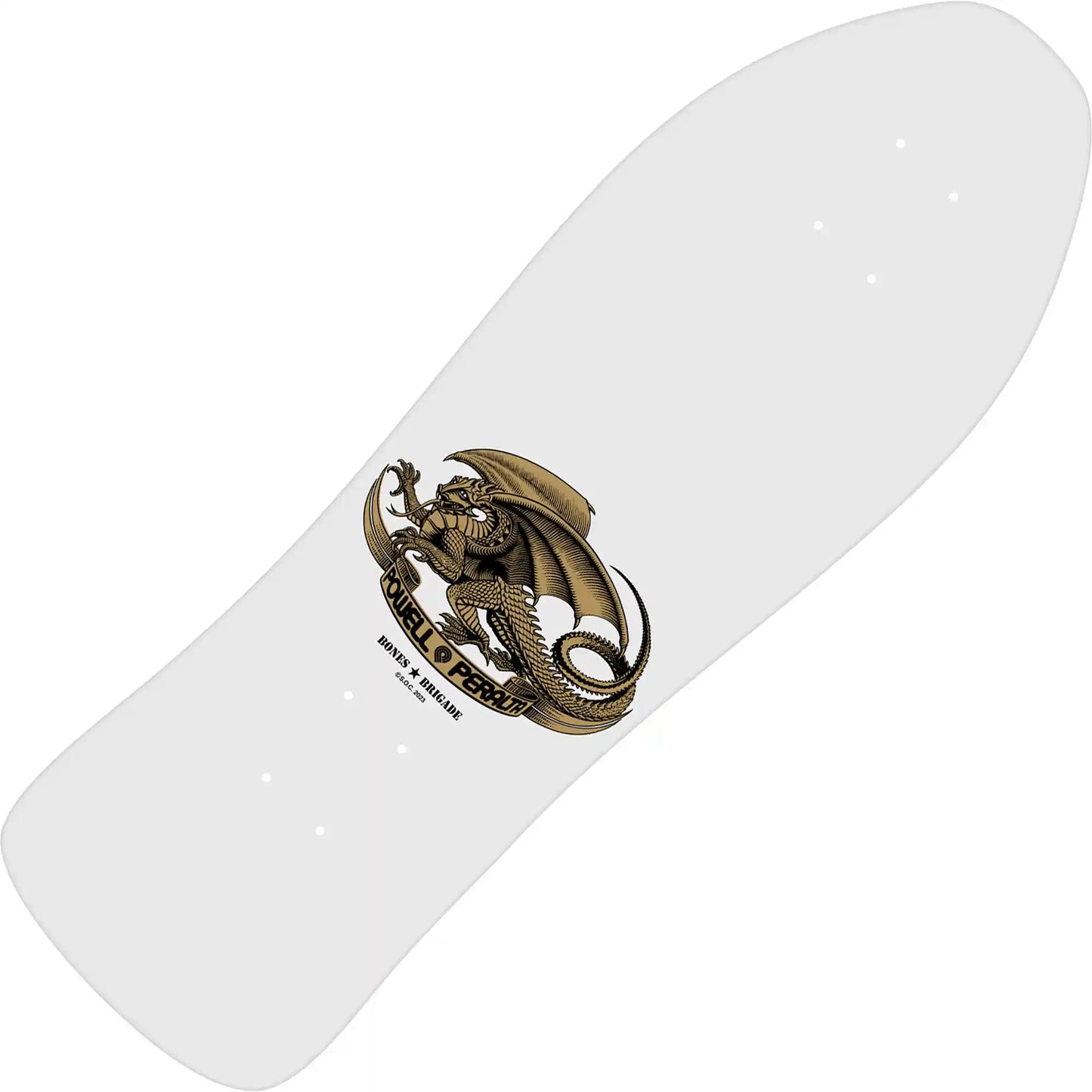 Powell-Peralta Mcgill Series 15 Deck (10"), white - Tiki Room Skateboards - 2
