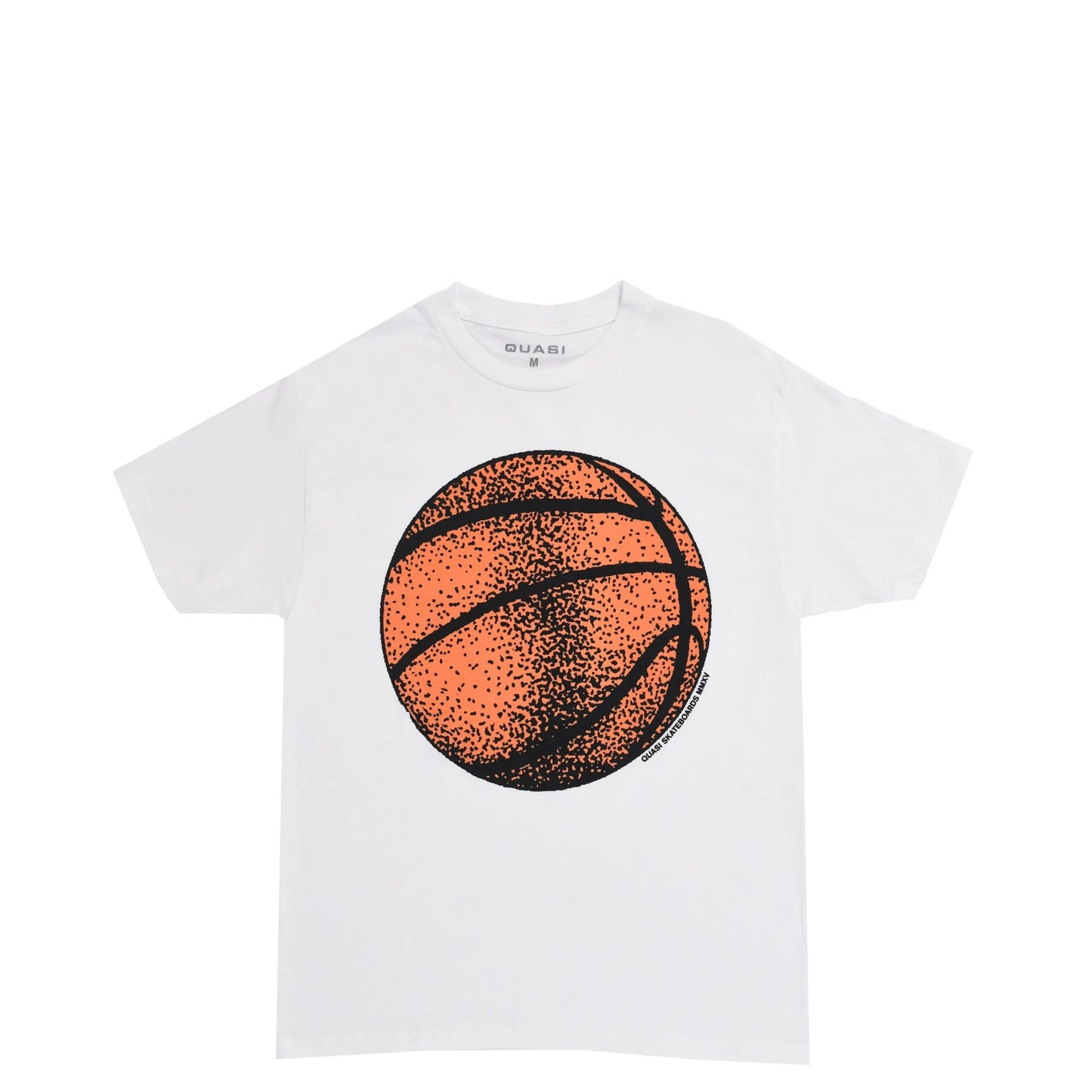 Quasi Ball Tee, white - Tiki Room Skateboards - 1