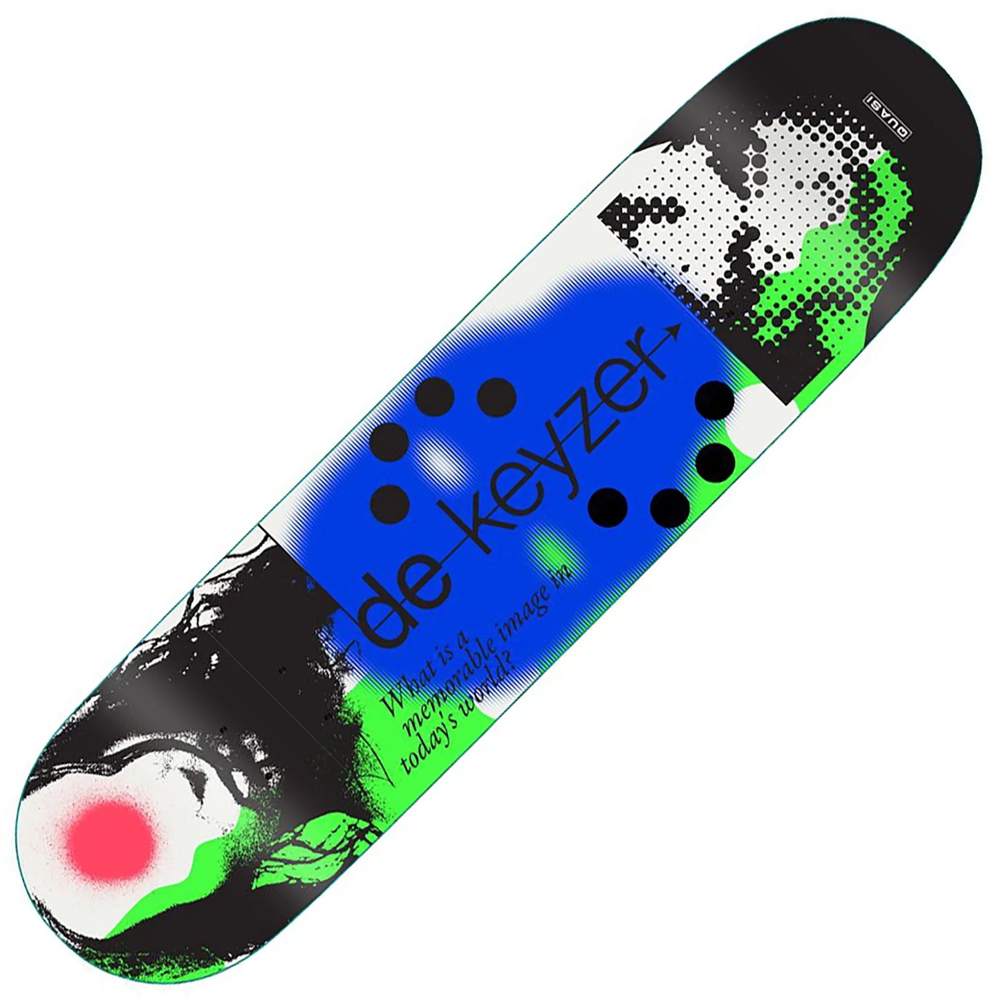 Quasi De Keyzer 'Image World' Deck (8.25") - Tiki Room Skateboards - 1