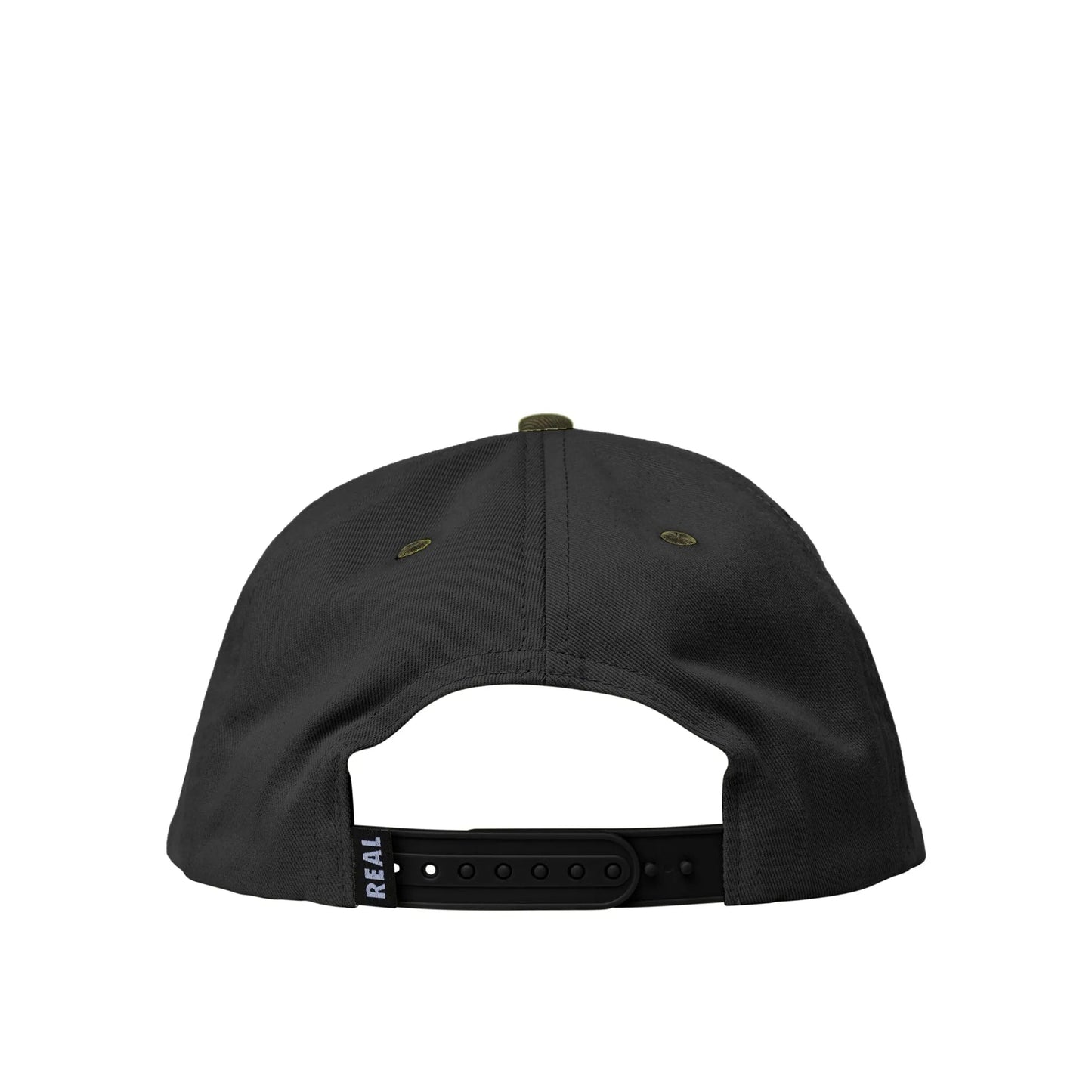 Real Emb Hat, charcoal/tan - Tiki Room Skateboards - 2