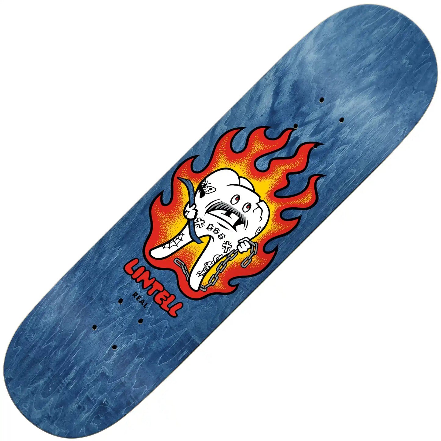 Real Lintell Mascot Easy Rider Deck (8.5")