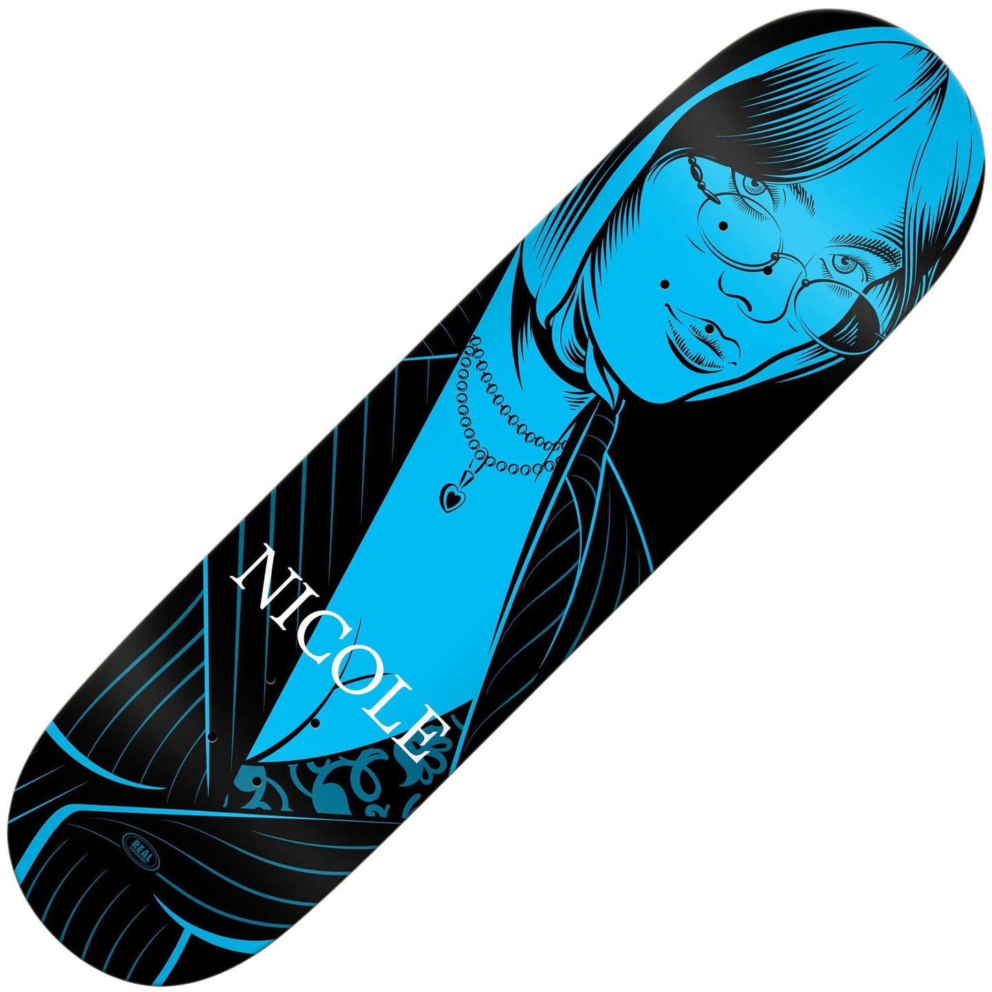Real Nicole Crush Deck (8.25”) - Tiki Room Skateboards - 1