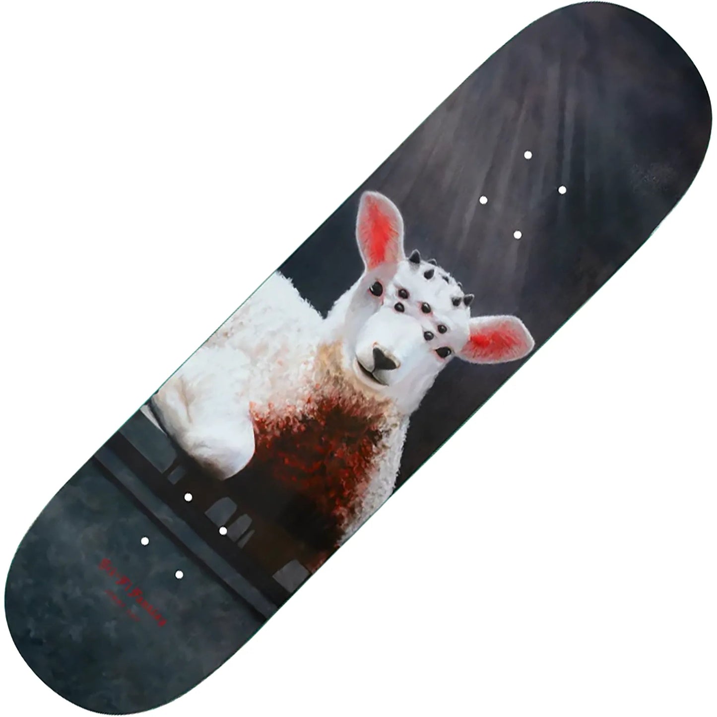 Sci - Fi Fantasy Jerry Hsu Lamb Deck (8.25") - Tiki Room Skateboards - 1