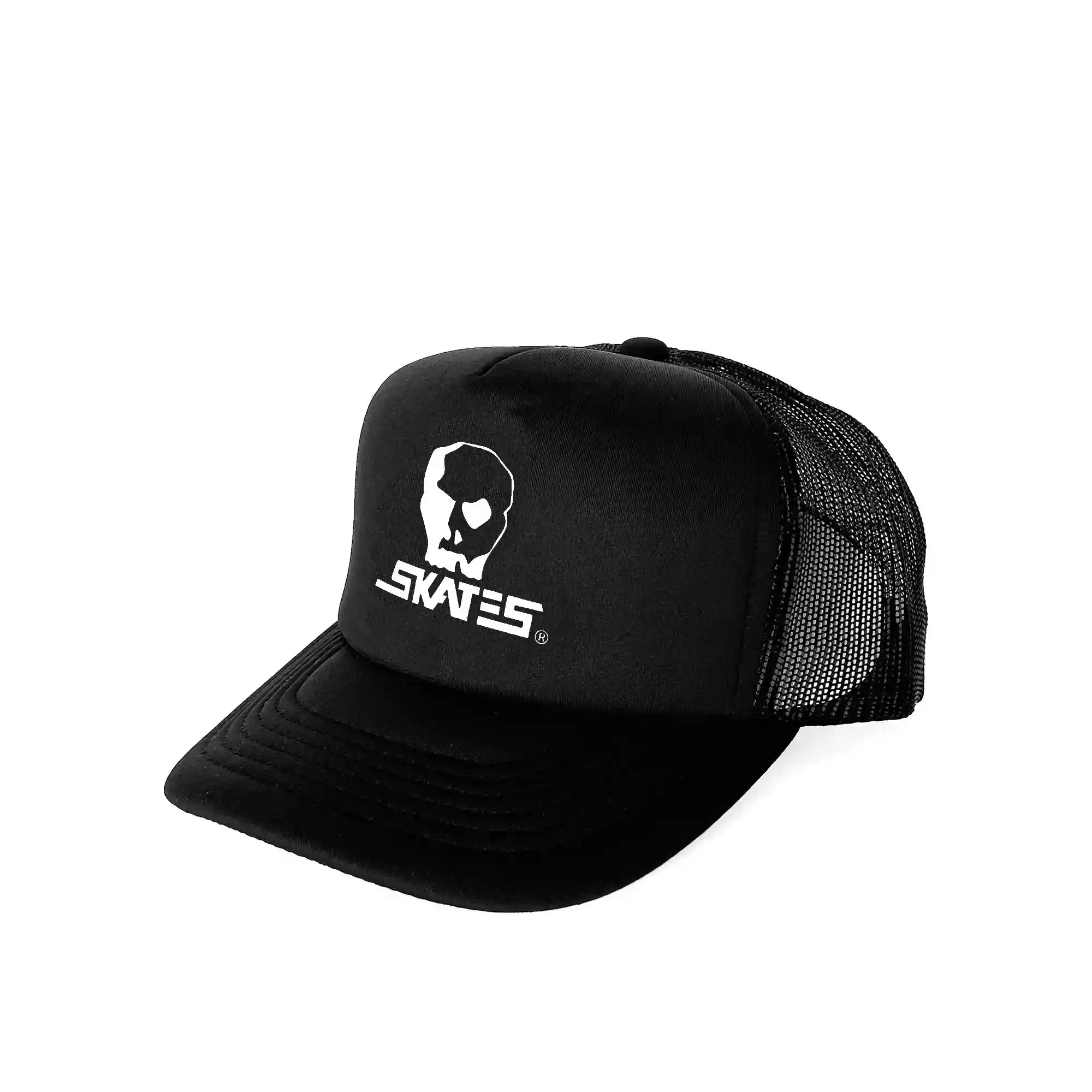 Skull Skates Foam Mesh Trucker Cap (Horse Logo), black