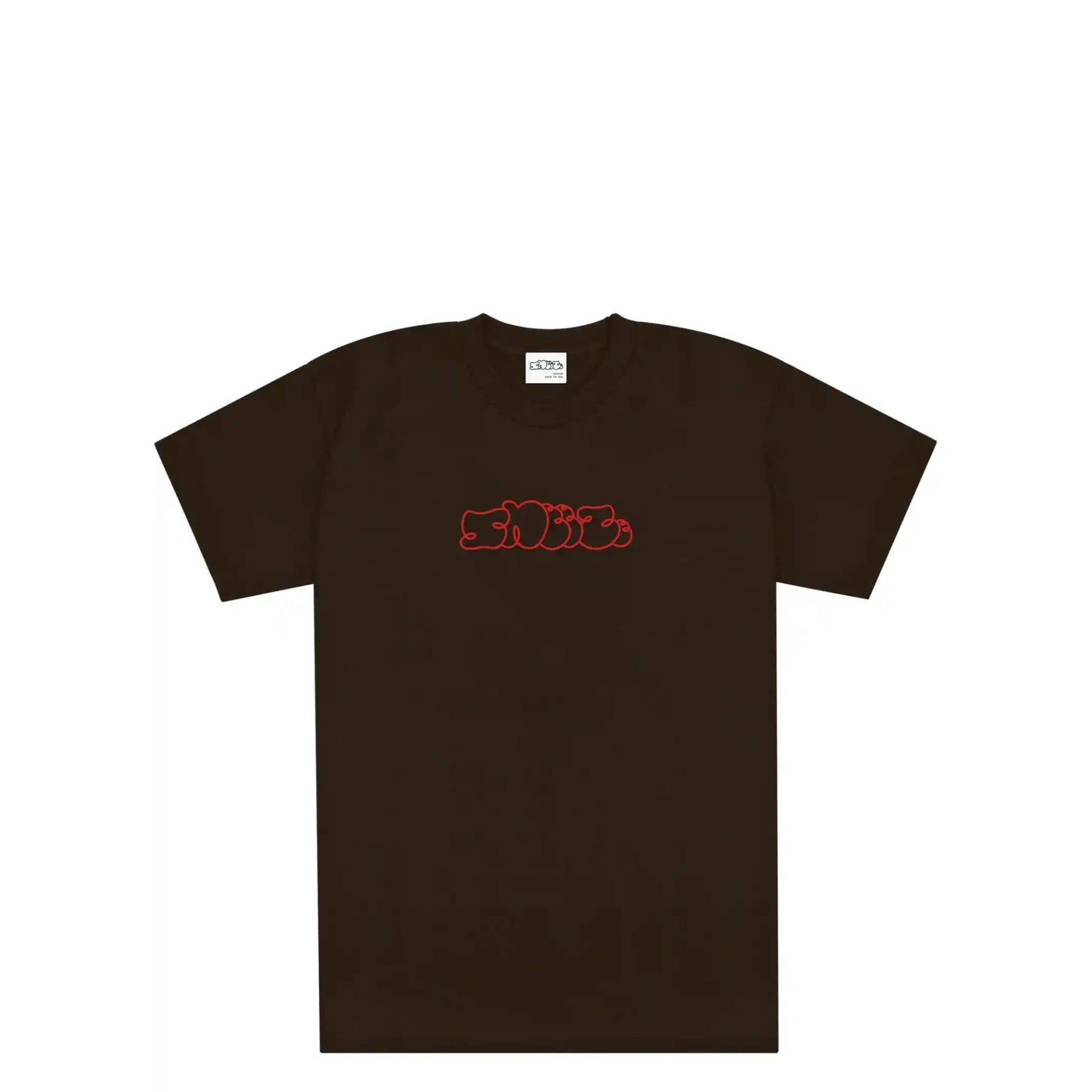 Sneeze Logo Tee, chocolate