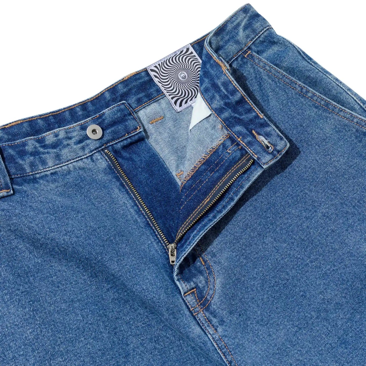 Spitfire Classic '87 Denim Cargo Short, light stone wash - Tiki Room Skateboards - 6