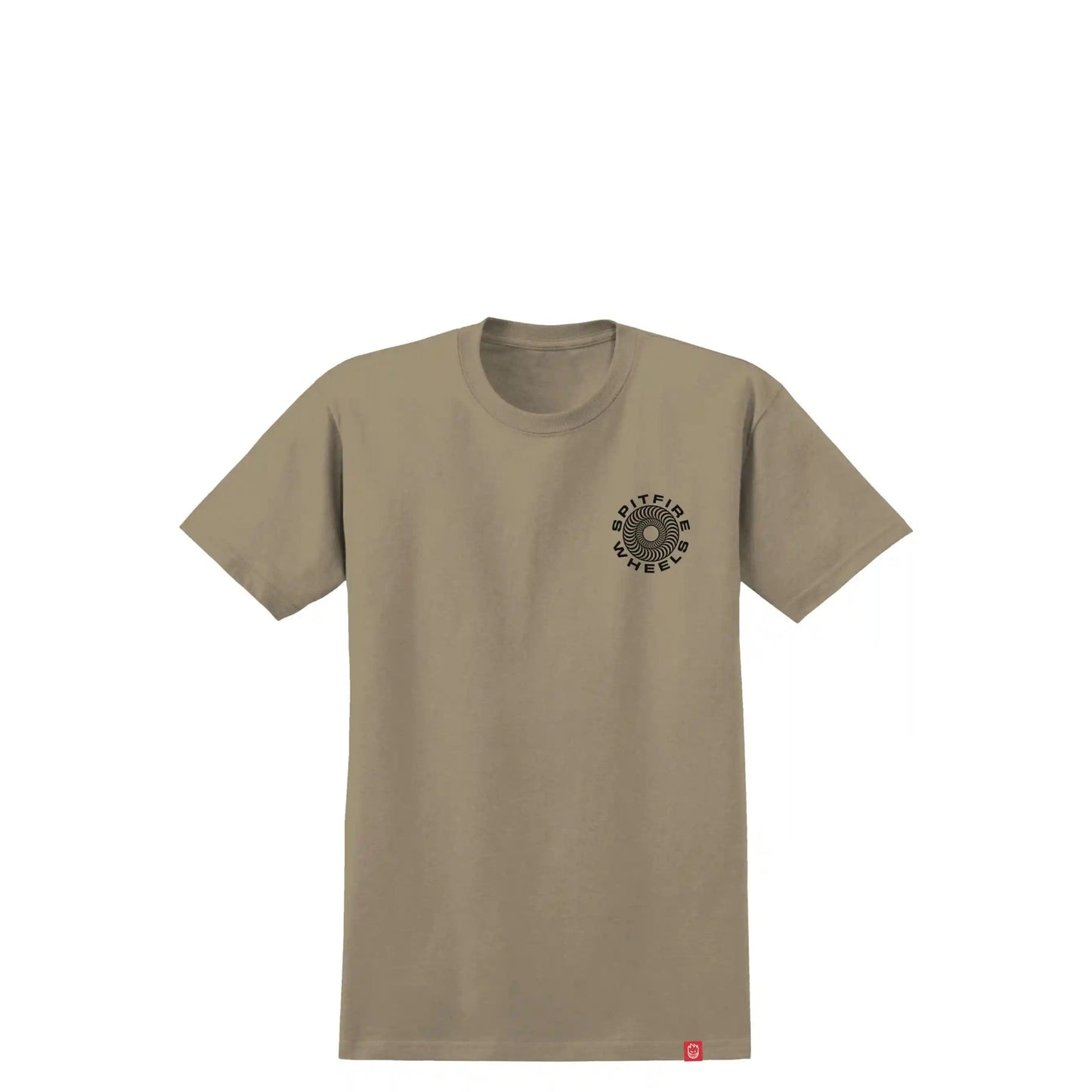 Spitfire Classic '87 Swirl Fill T-Shirt, sand - Tiki Room Skateboards - 2