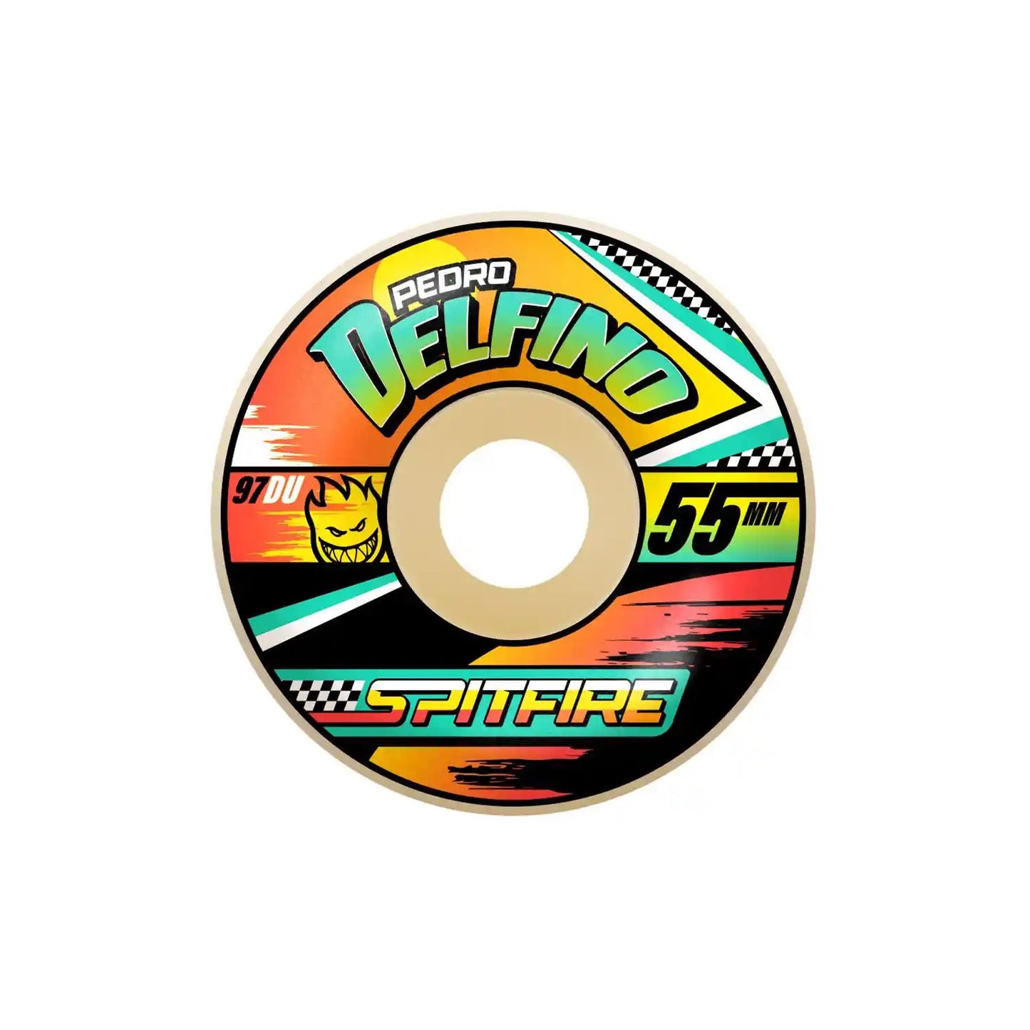 Spitfire F4 97+ Pedro Delfino Turbo Radial Wheels (57mm)