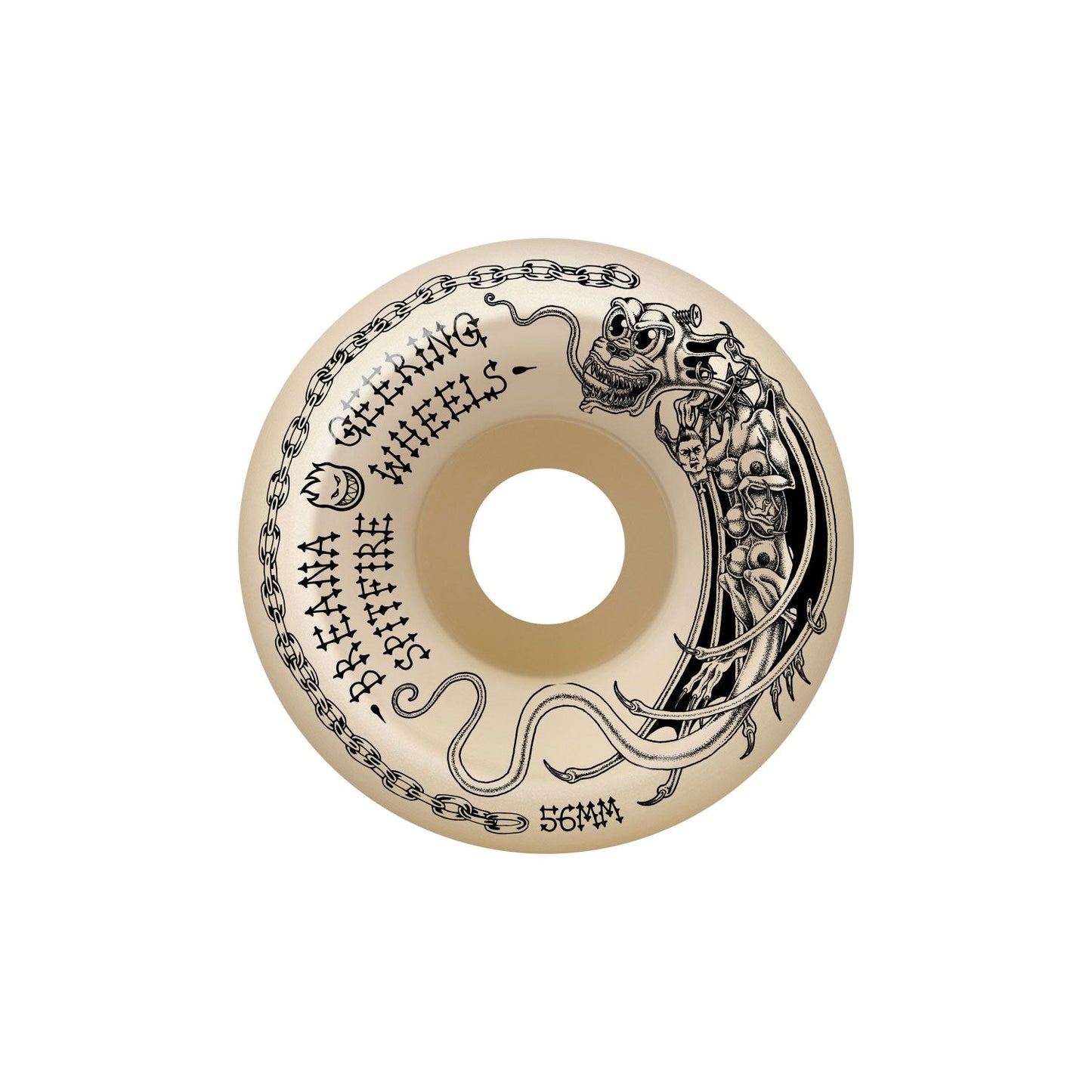 Spitfire F4 99 Breana Tormentor Conical Full Wheels, natural (56mm)