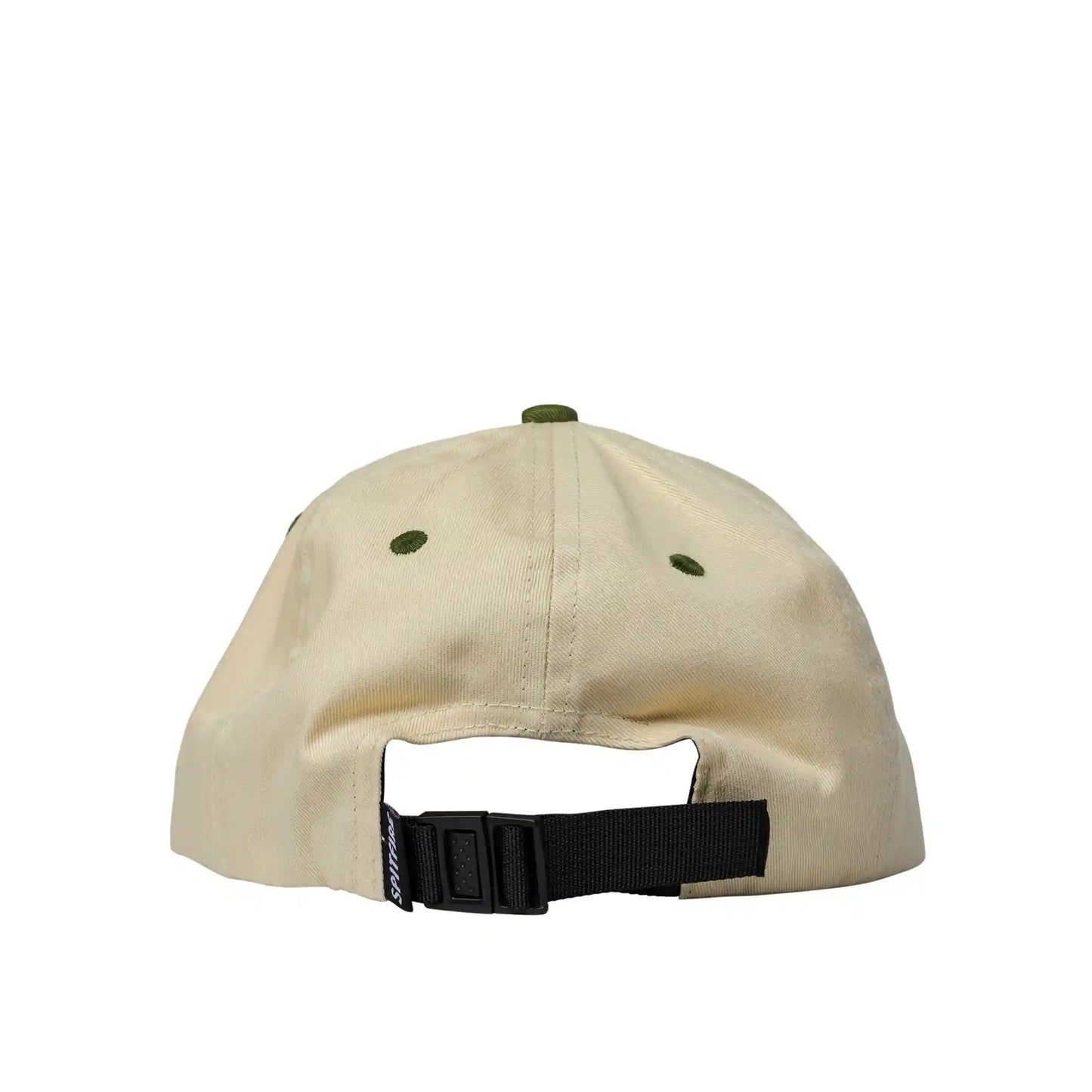 Spitfire Lil Bighead Strapback, natural/olive/red - Tiki Room Skateboards - 2