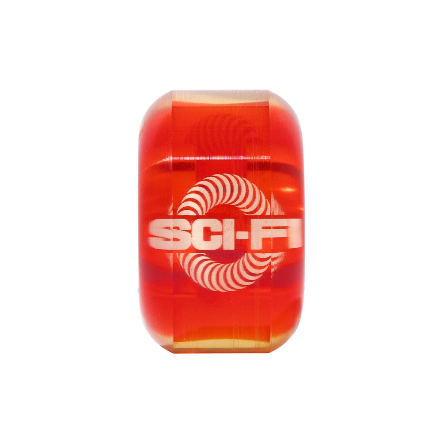 Spitfire Sci-Fi Sapphires Wheels, clear / red (58mm) - Tiki Room Skateboards - 2