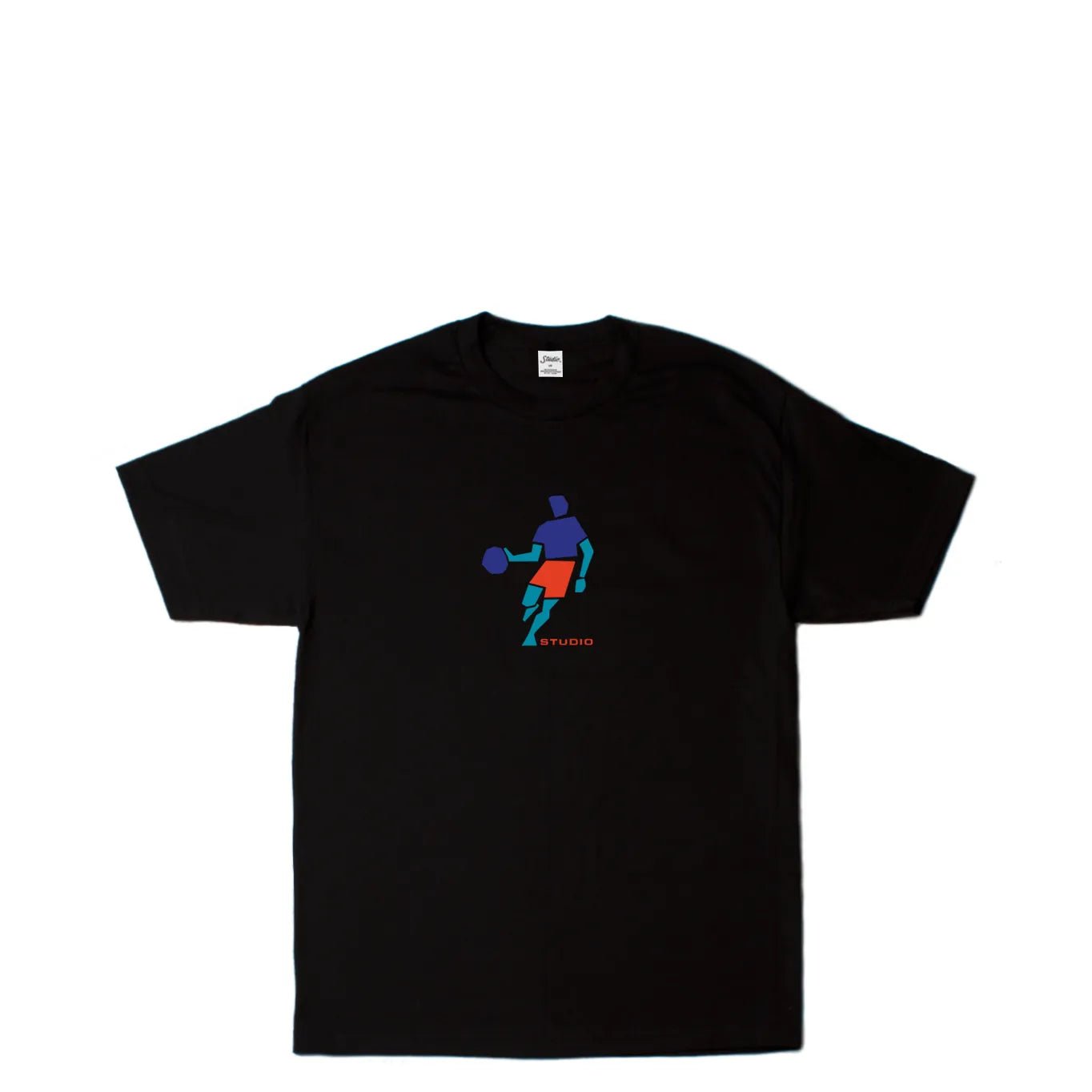 Studio Handles Tee, black - Tiki Room Skateboards - 1