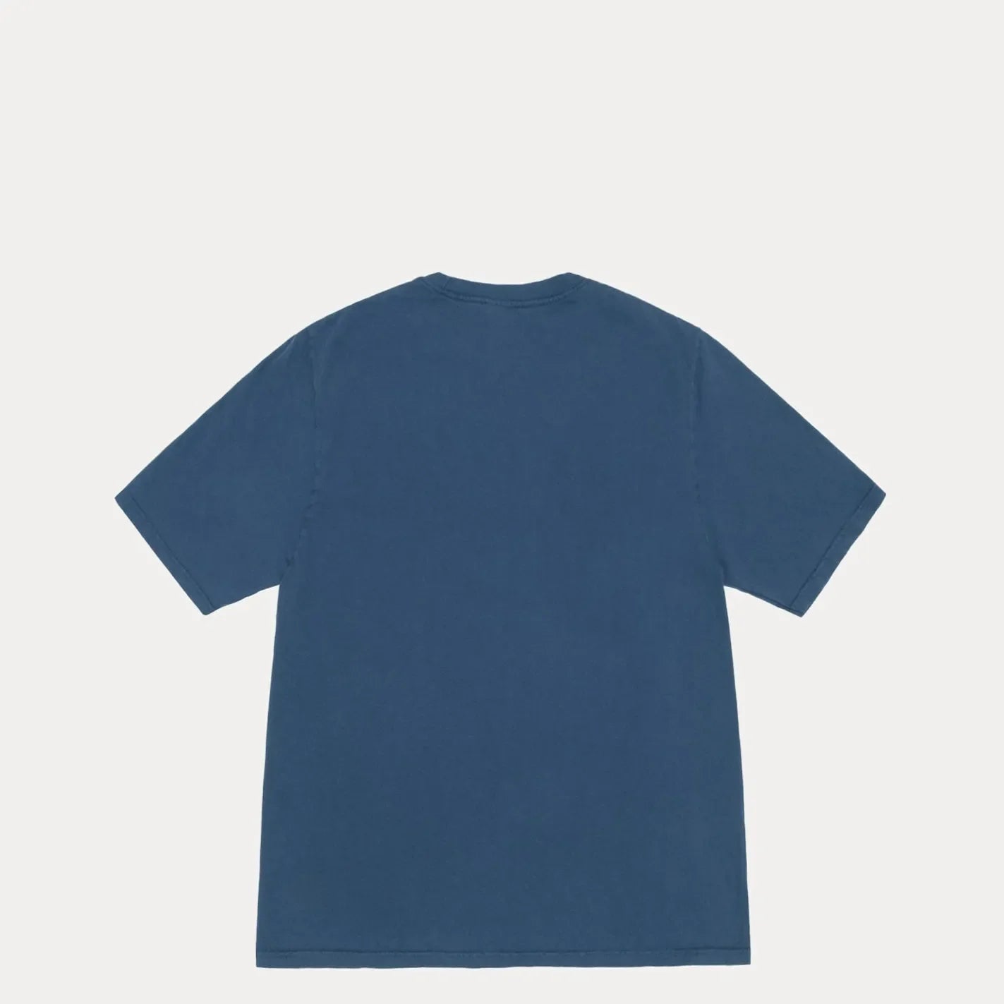 Stussy Arched Pigment Dyed Tee, navy - Tiki Room Skateboards - 2