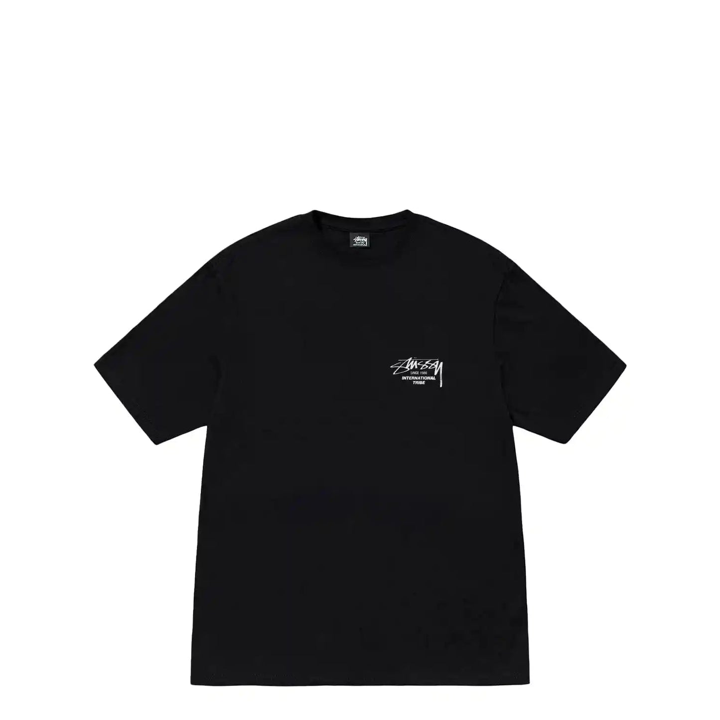 Stussy Beat Sounds Pigment Dyed Tee, black - Tiki Room Skateboards - 2
