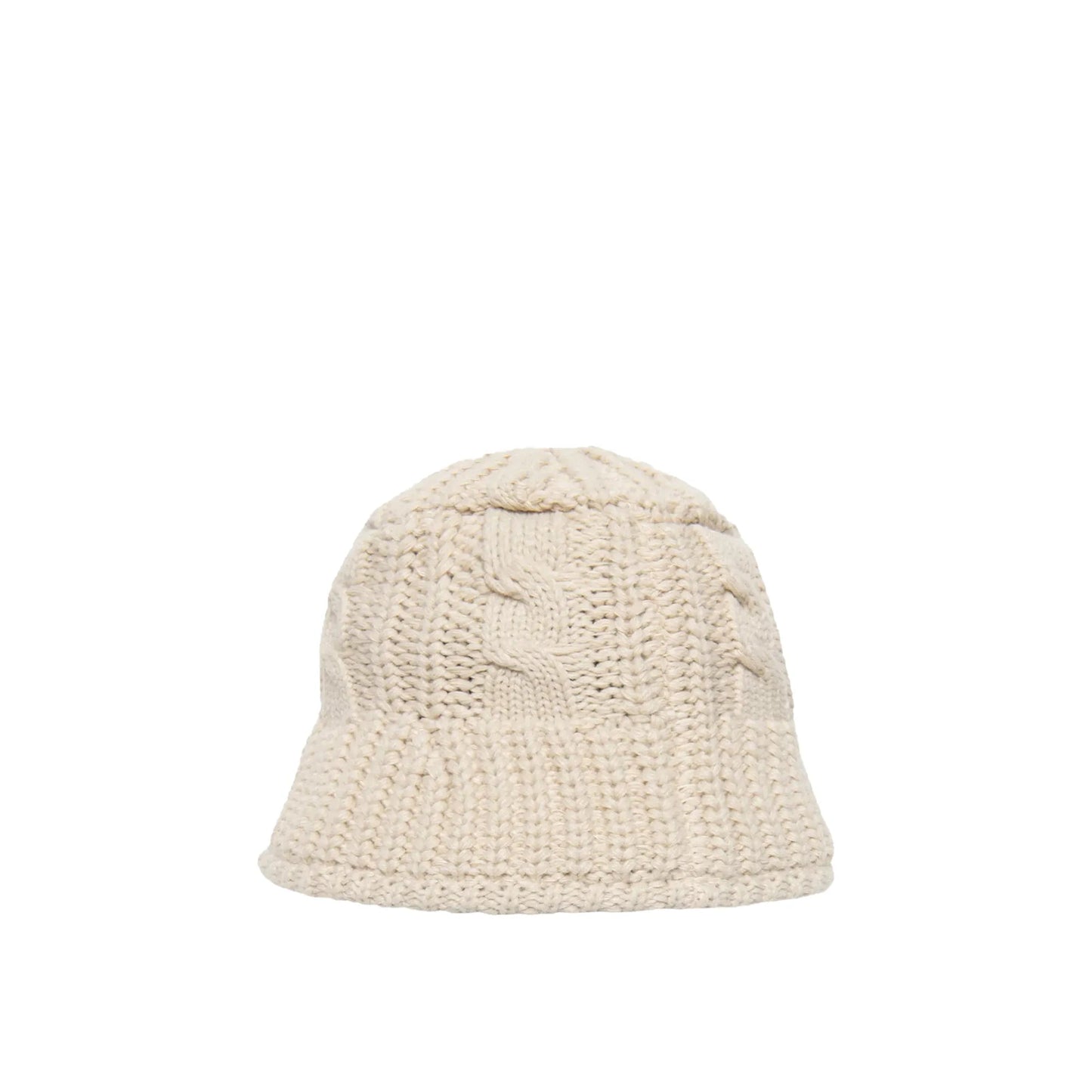 Stussy Cable Knit Bucket Hat, oat - Tiki Room Skateboards - 2