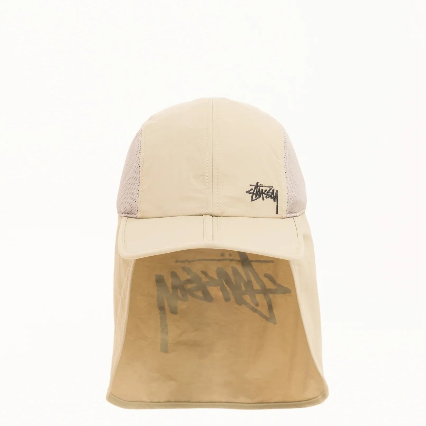 Stussy Foldable Shade Hat, sand - Tiki Room Skateboards - 4