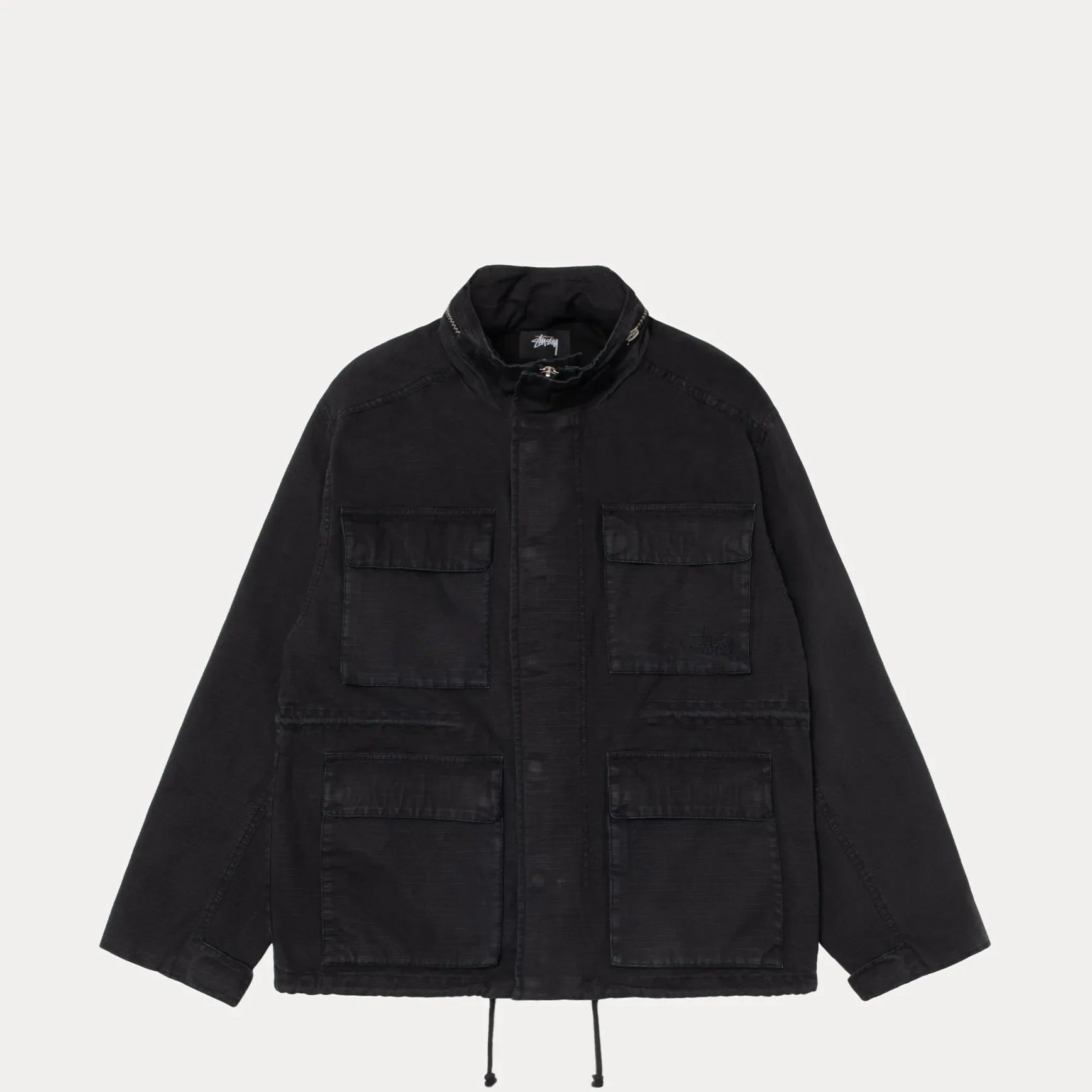 ジャケット・アウター STUSSY M65 JACKET Stussy M65 Jacket, black, 115825-blac – Tiki Room Skateboards