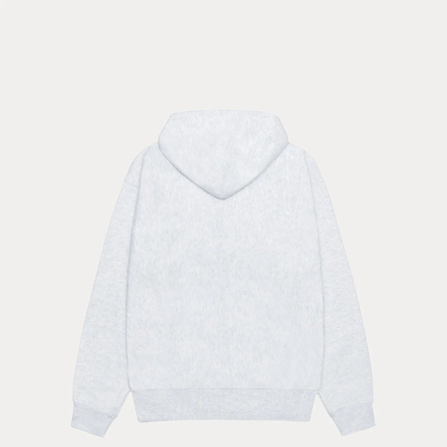 Stussy Mirror Zip Hood, ash heather - Tiki Room Skateboards - 2