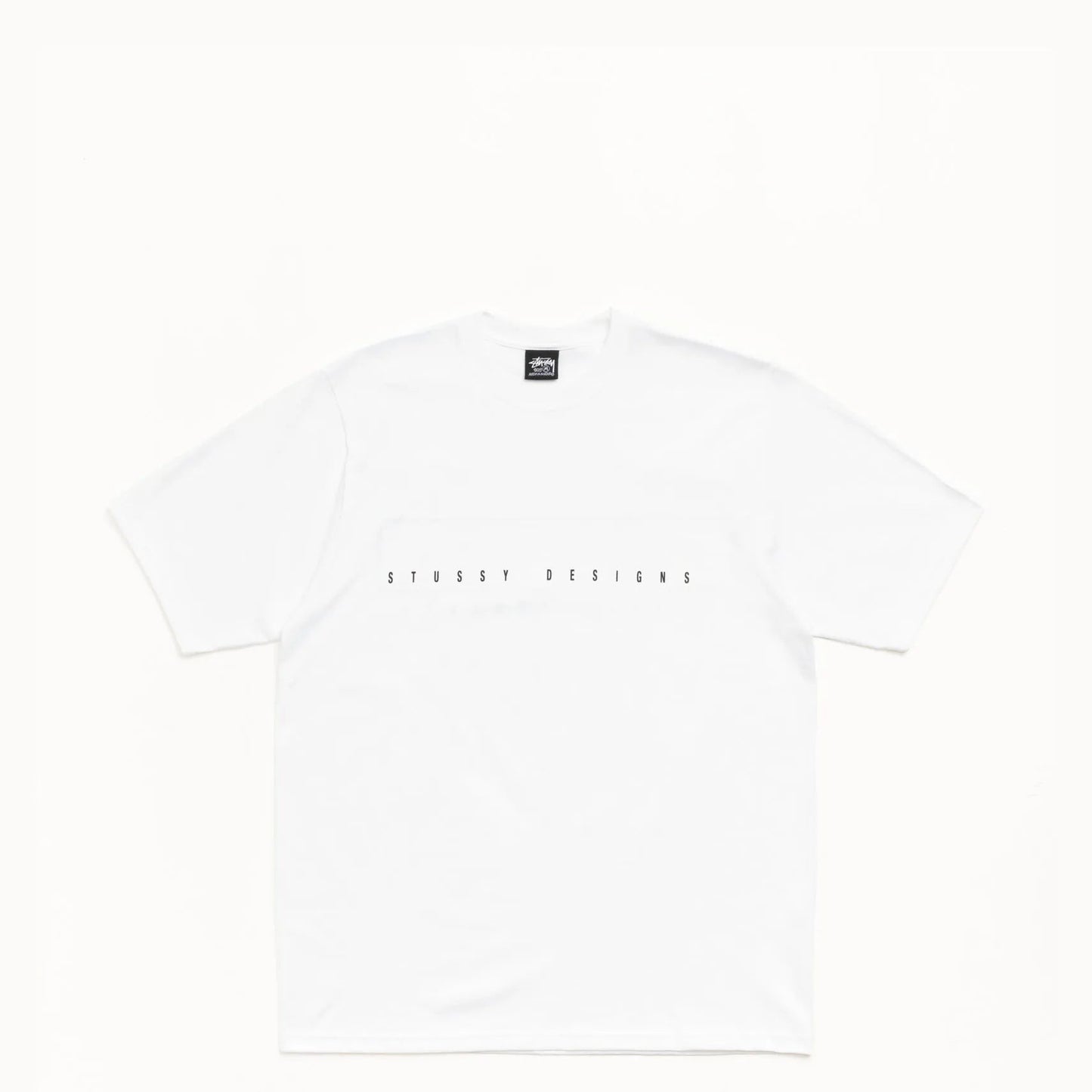 Stussy S Box Tee, white - Tiki Room Skateboards - 2