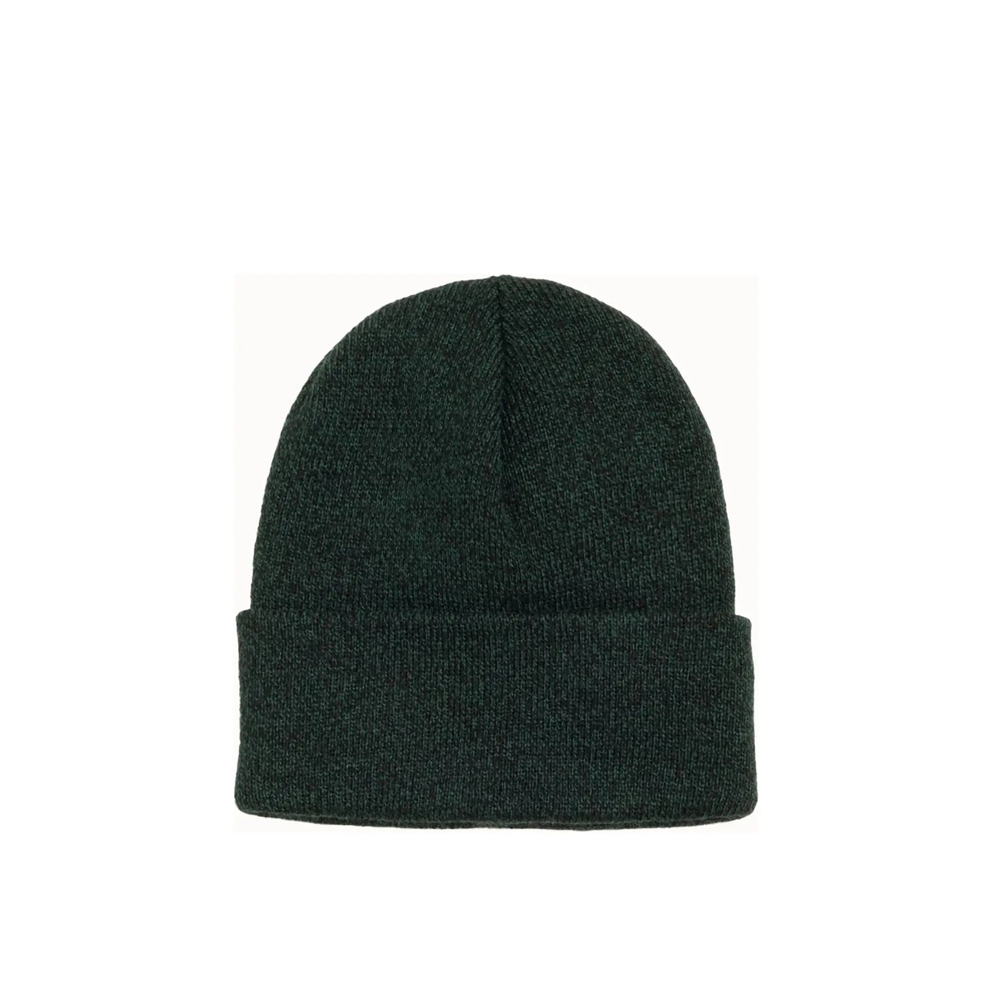 Stussy Stock Cuff Beanie, marled hunter green - Tiki Room Skateboards - 2