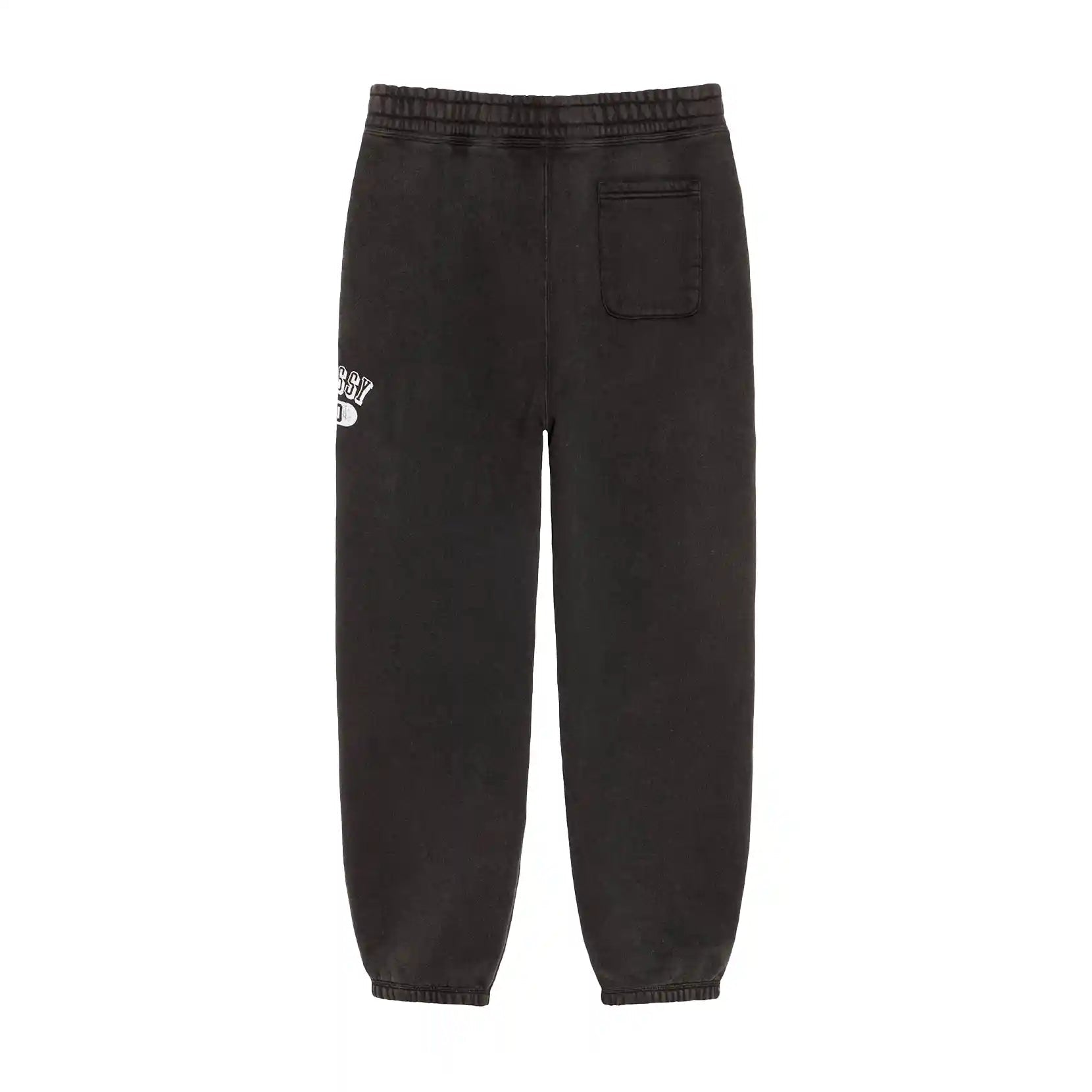 Stussy Stussy 80 Fleece Pant, washed black - Tiki Room Skateboards