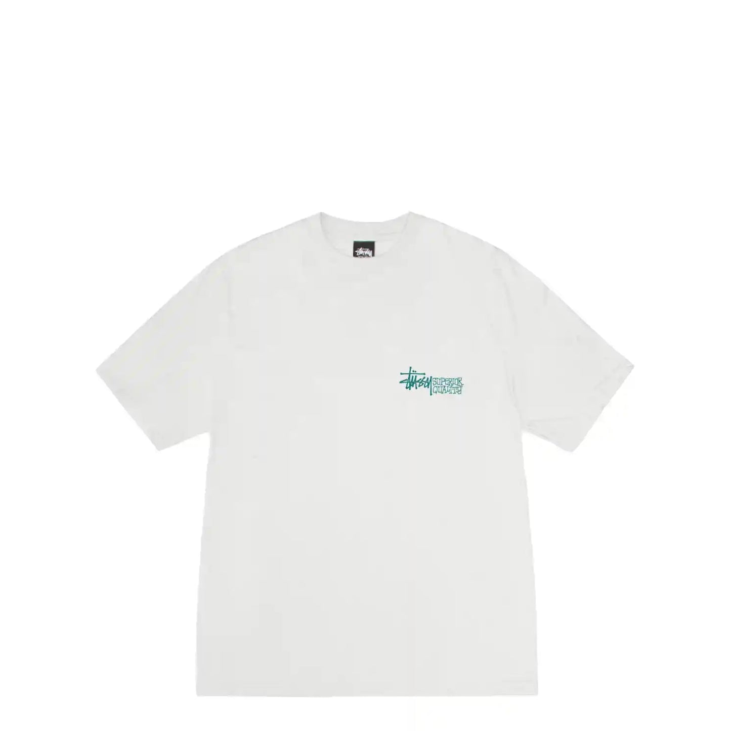 Stussy Superior Quality Pigment Dyed Tee, natural - Tiki Room Skateboards - 2