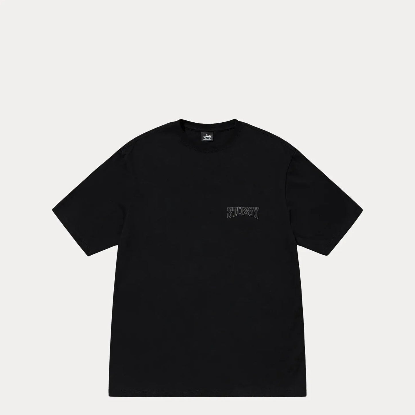 Stussy Tough Tread Tee, black - Tiki Room Skateboards - 2