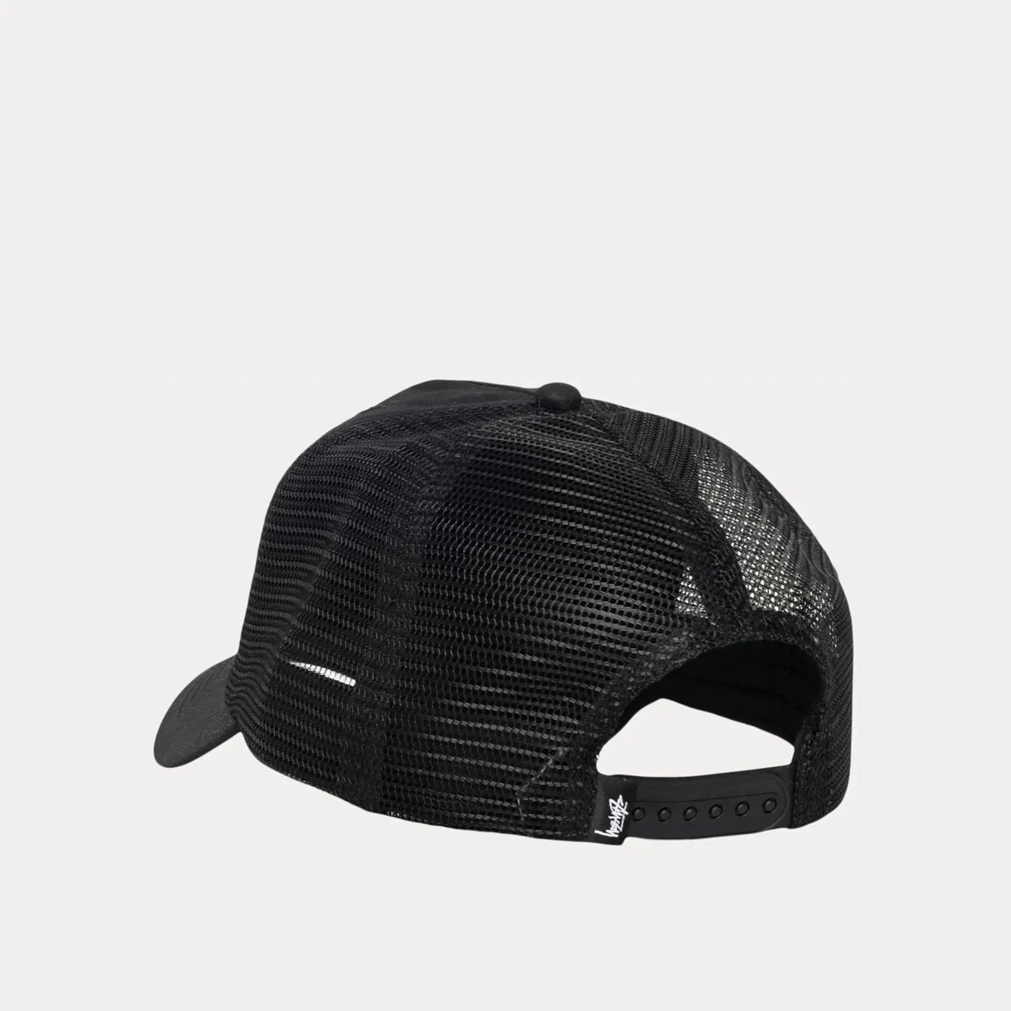 Stussy Trucker Cursive Stitch, black - Tiki Room Skateboards - 3