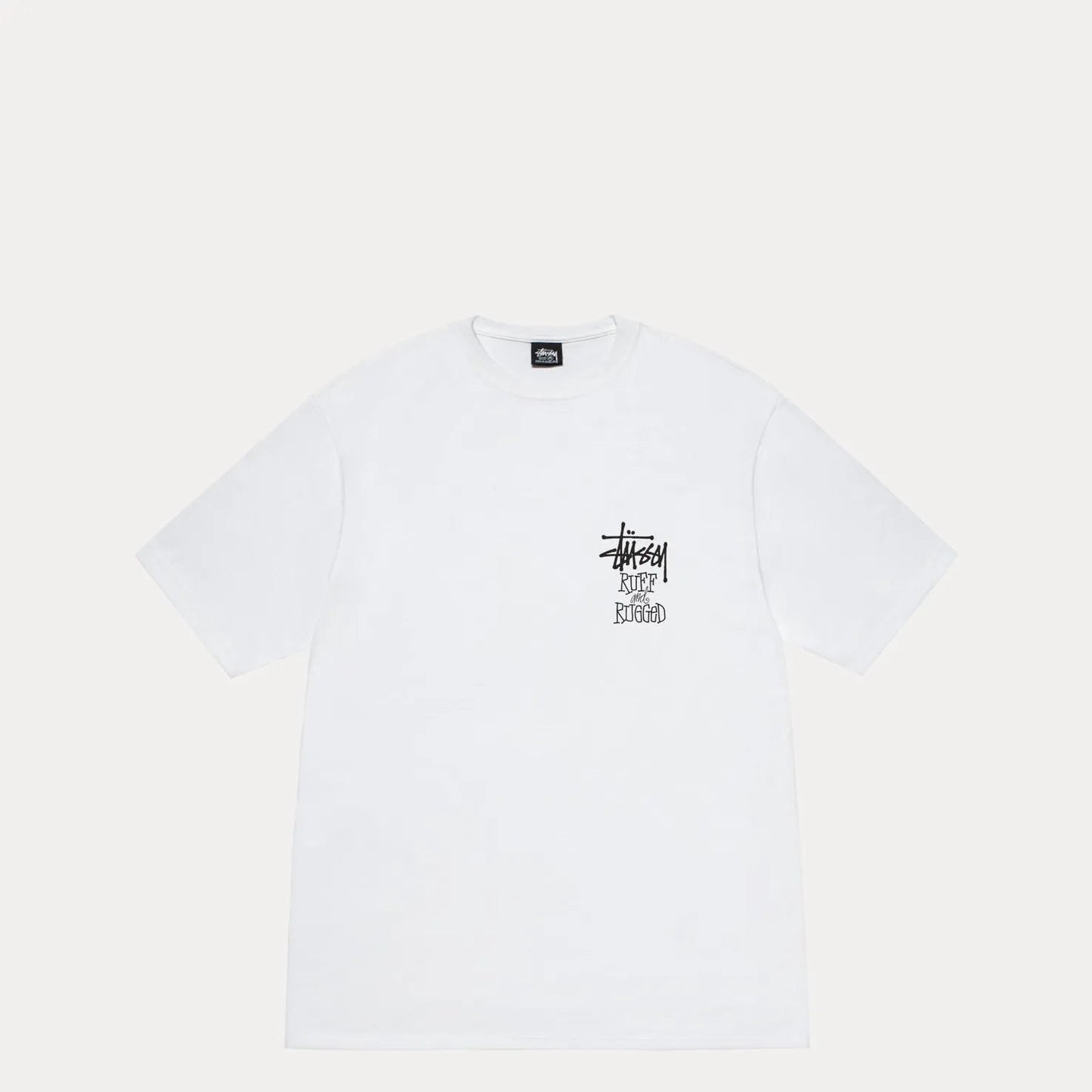 Stussy Well Suited Tee, white - Tiki Room Skateboards - 2