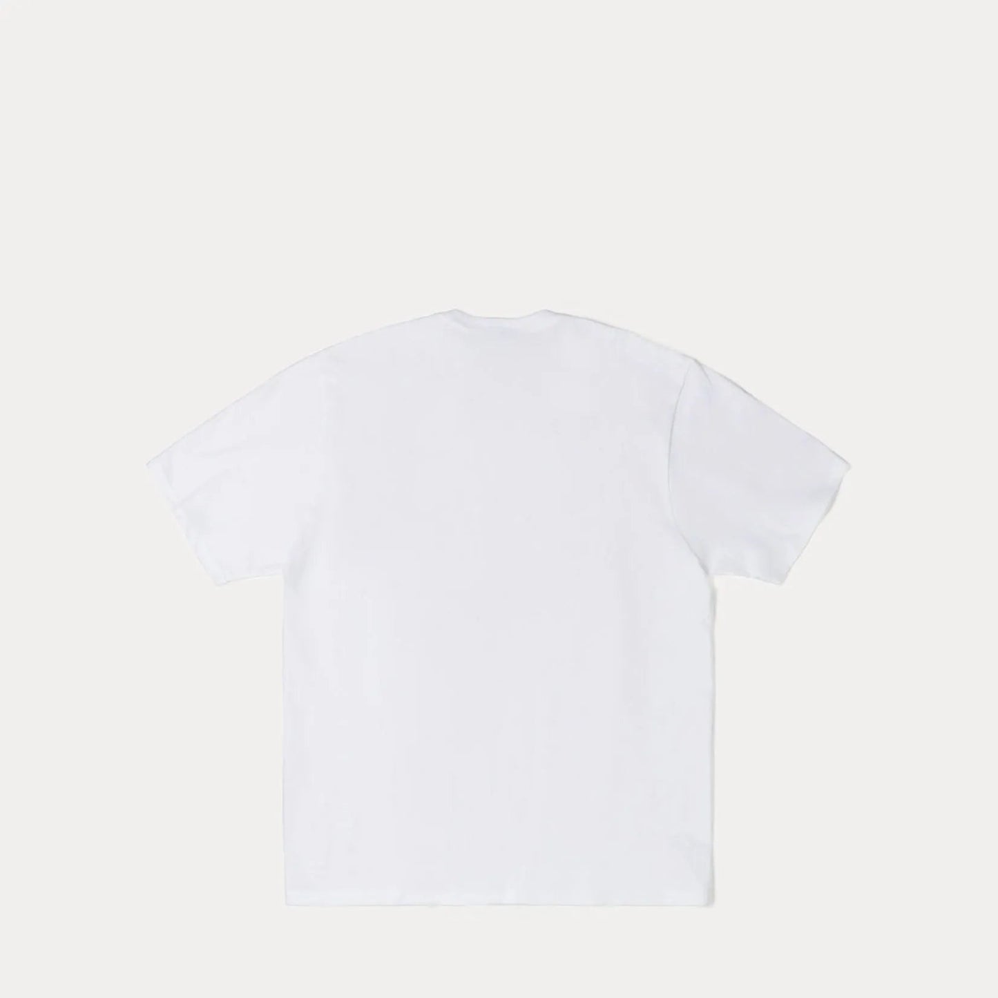 Stussy Worldwide Dot Tee, white - Tiki Room Skateboards - 2