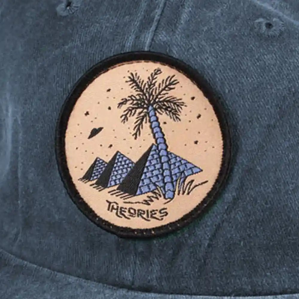 Theories Oasis Snapback, washed blue - Tiki Room Skateboards - 2