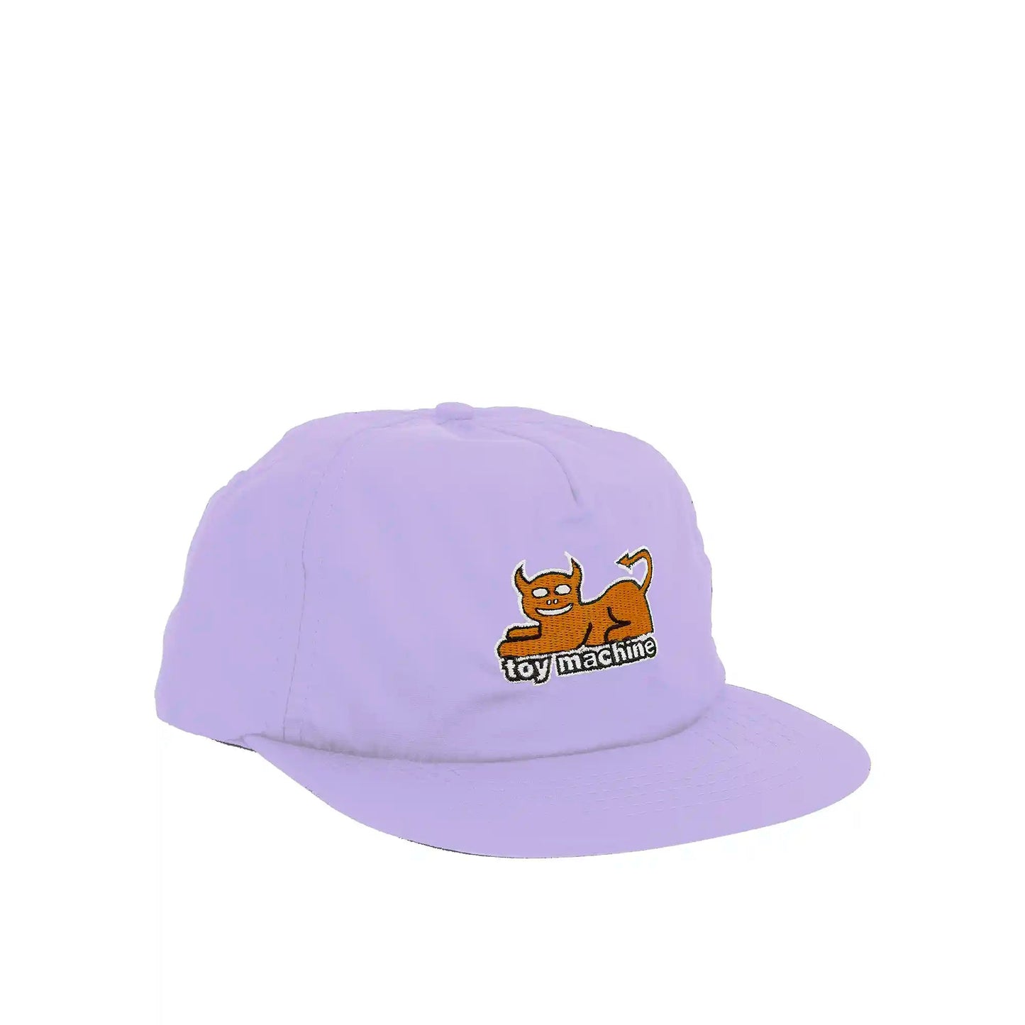 Toy Machine Devil Cat Unstructured Cap, lavender