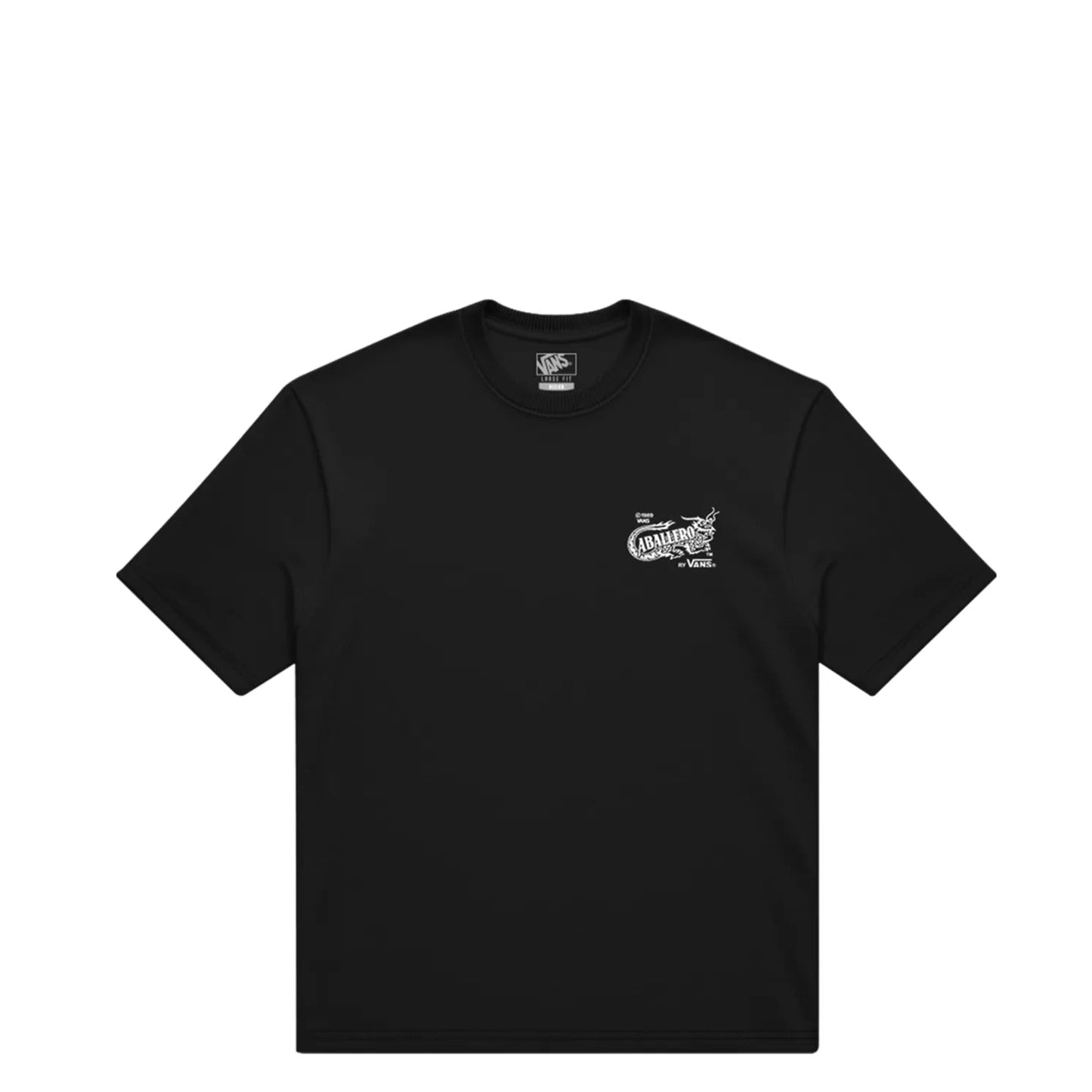 Vans Caballero Tee, black - Tiki Room Skateboards - 2