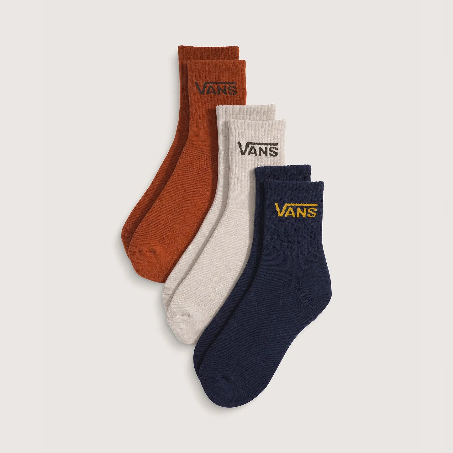 Vans Classic Half Crew socks, parisian night (3 - pack) - Tiki Room Skateboards - 1