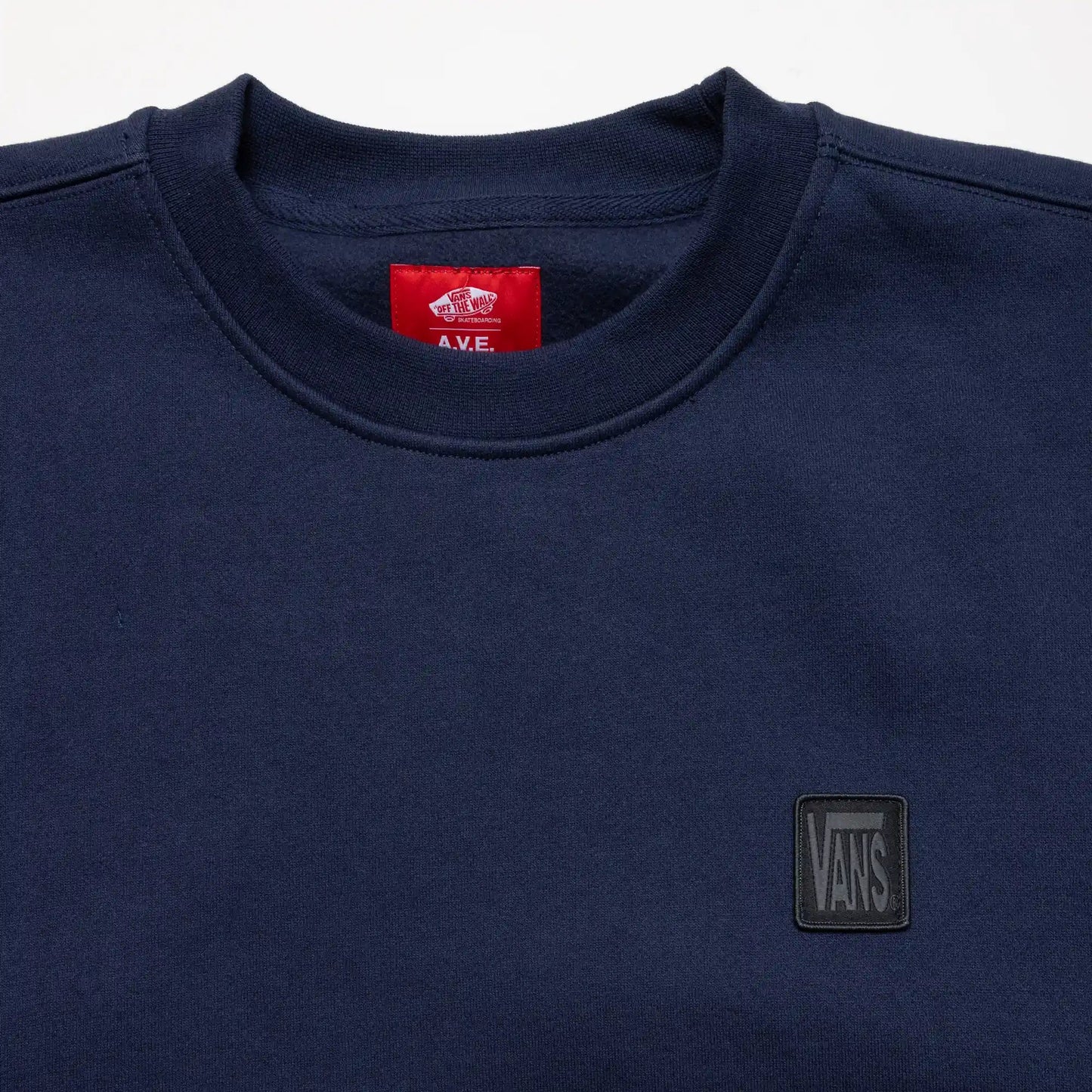 Vans Skate Ave Crew Neck Fleece, dress blues - Tiki Room Skateboards - 2