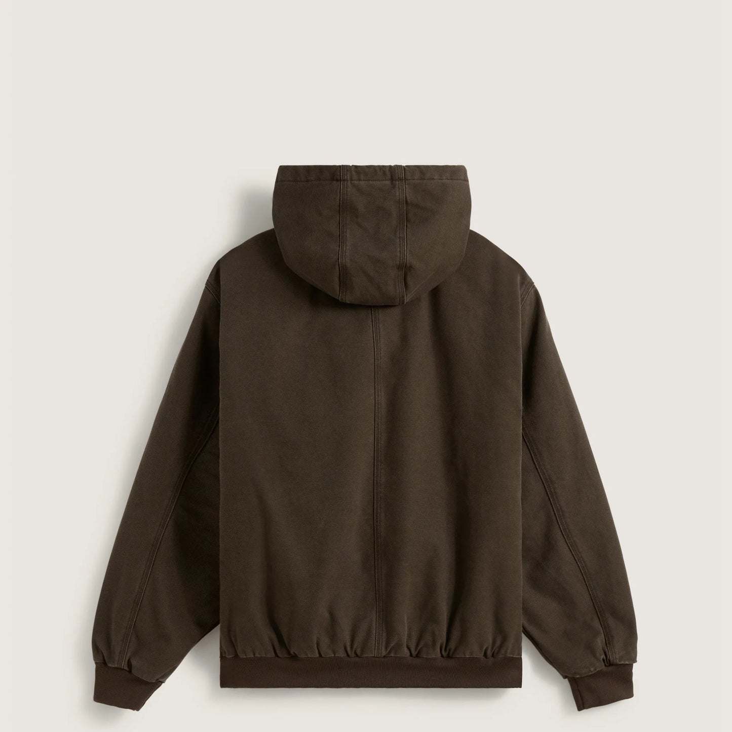 Vans Workwear Canvas Full Zip Jacket, coal brown - Tiki Room Skateboards - 2