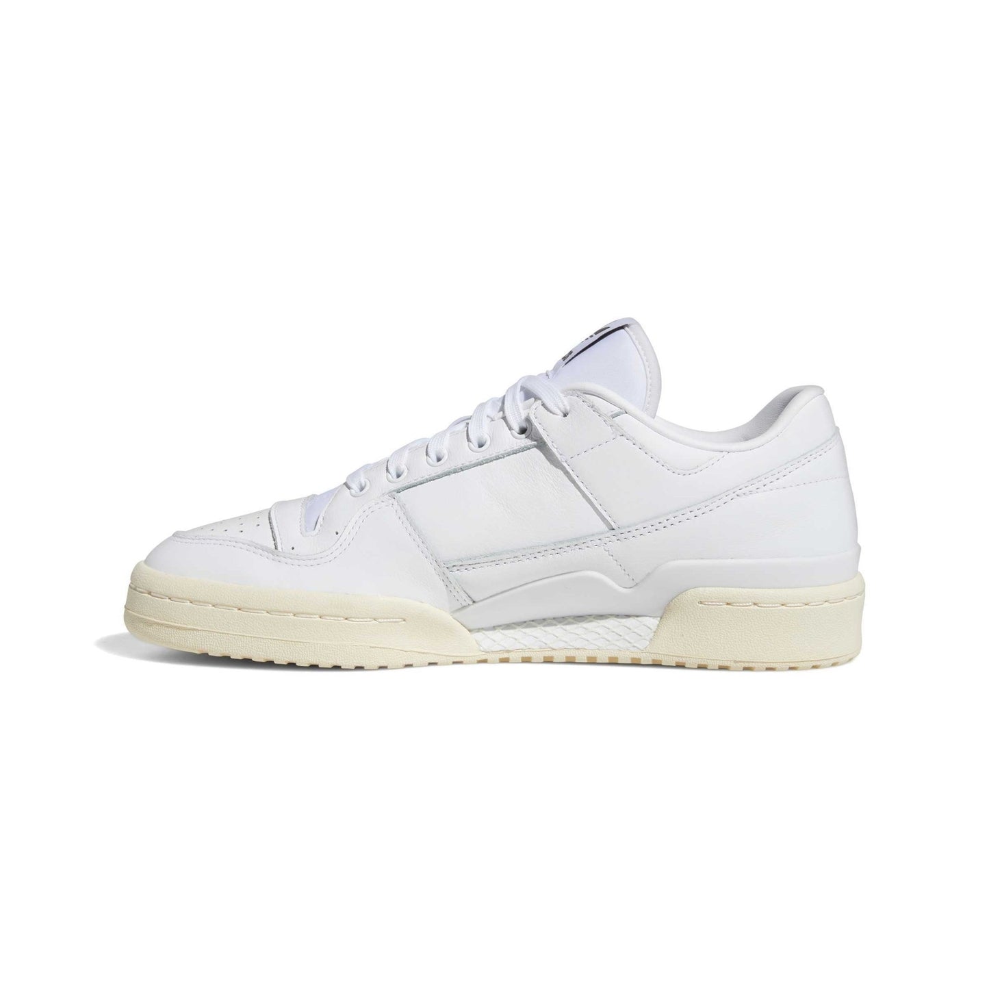 Adidas Forum 84 Low ADV, cloud white / cloud white / shadow olive - Tiki Room Skateboards - 8