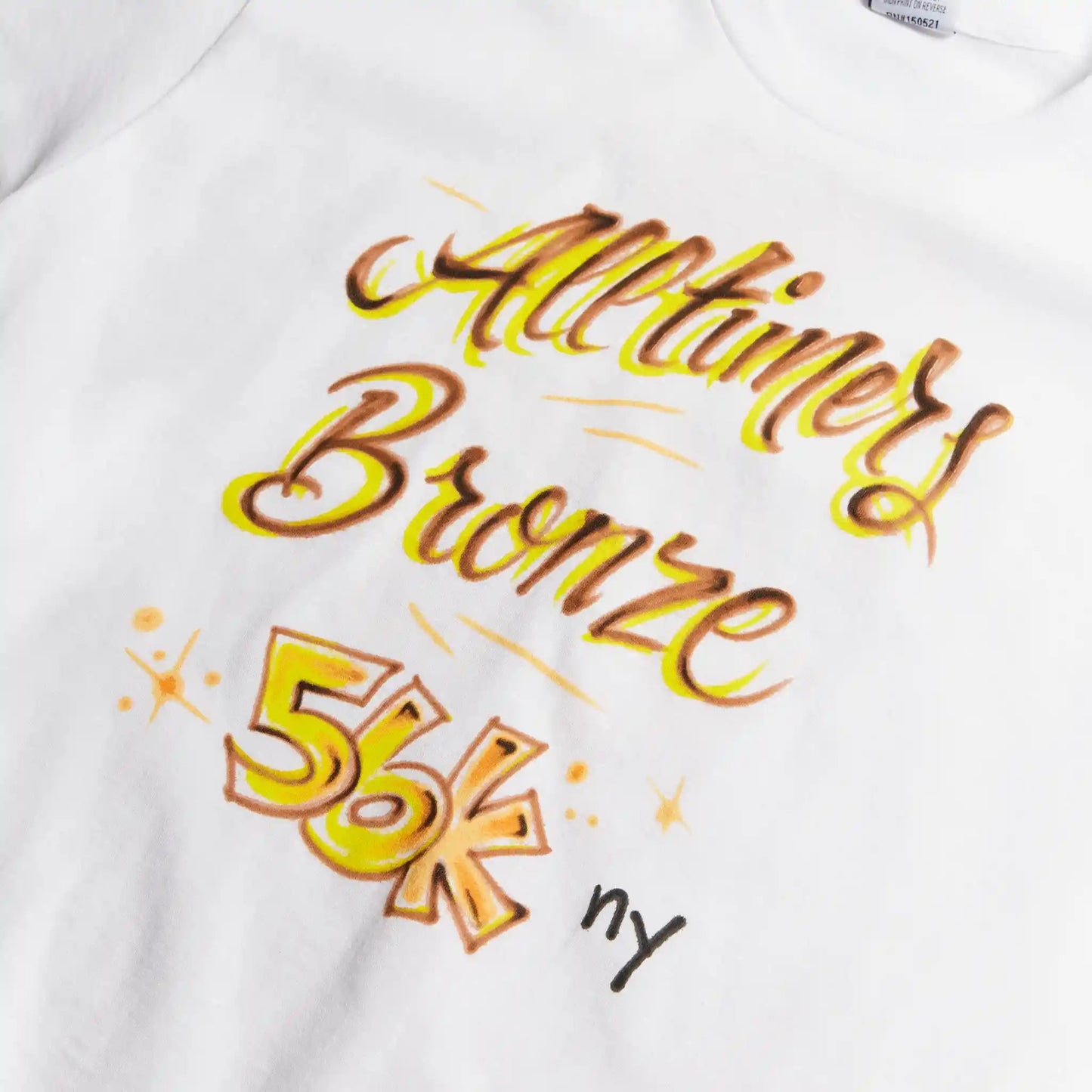 Alltimers x Bronze 56K Lounge T-Shirt, white - Tiki Room Skateboards - 3