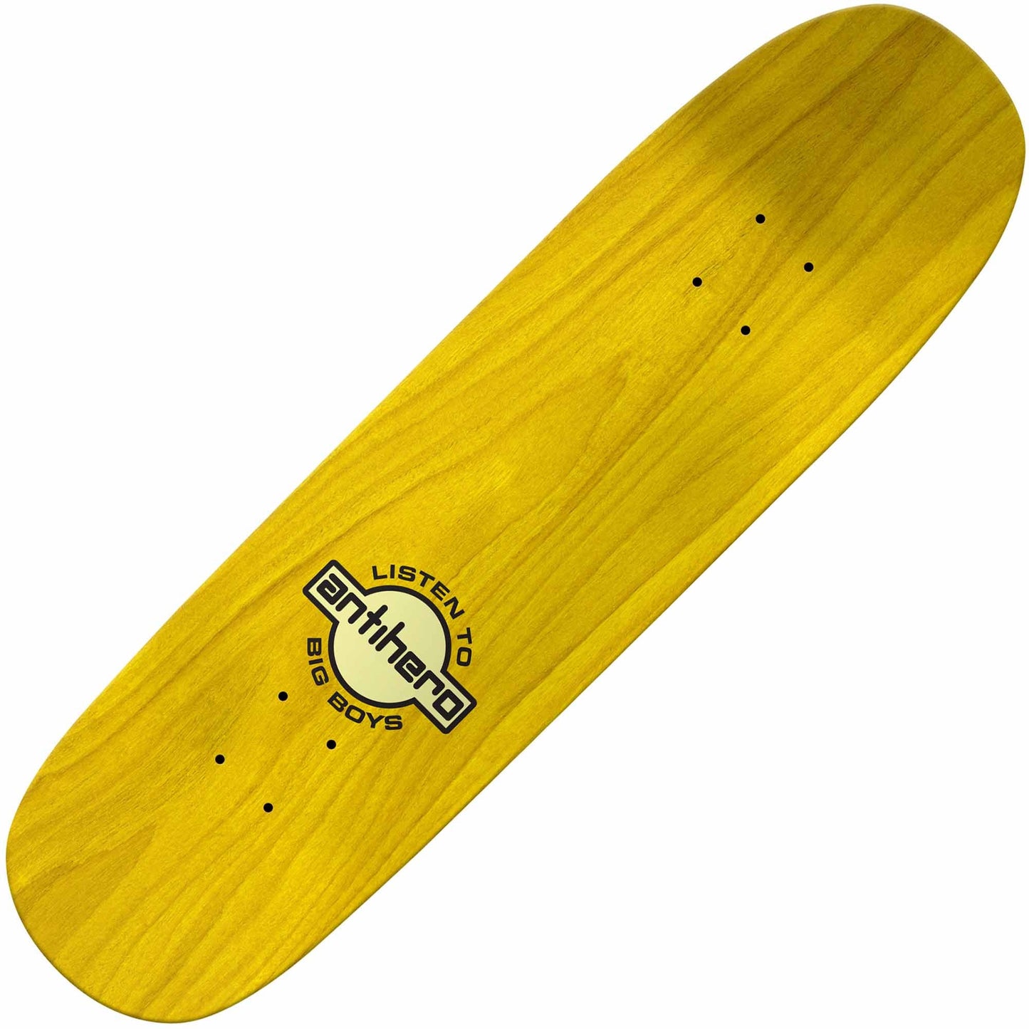 Antihero Big Bord 2 Raney Shape Black Deck (8.63”) - Tiki Room Skateboards - 2