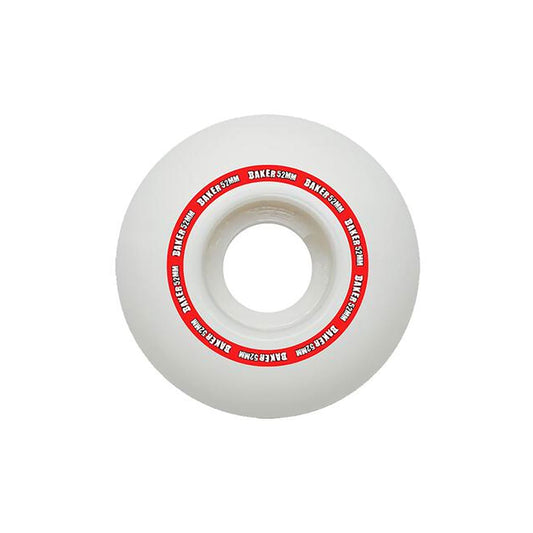 Baker Red Stripe Wheel (52mm) - Tiki Room Skateboards - 1