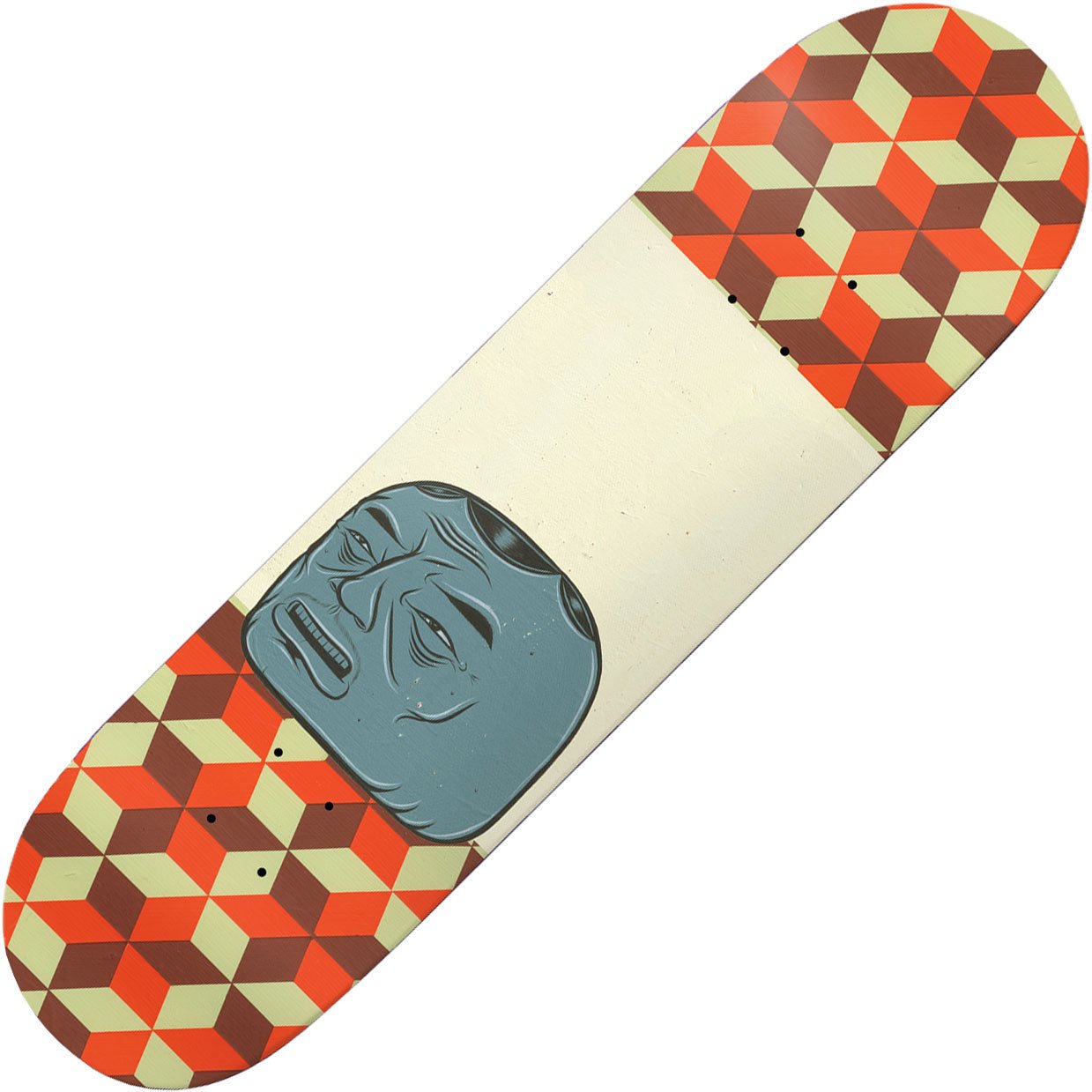 Baker Spanky Barry McGee deck (8.5") - Tiki Room Skateboards - 1