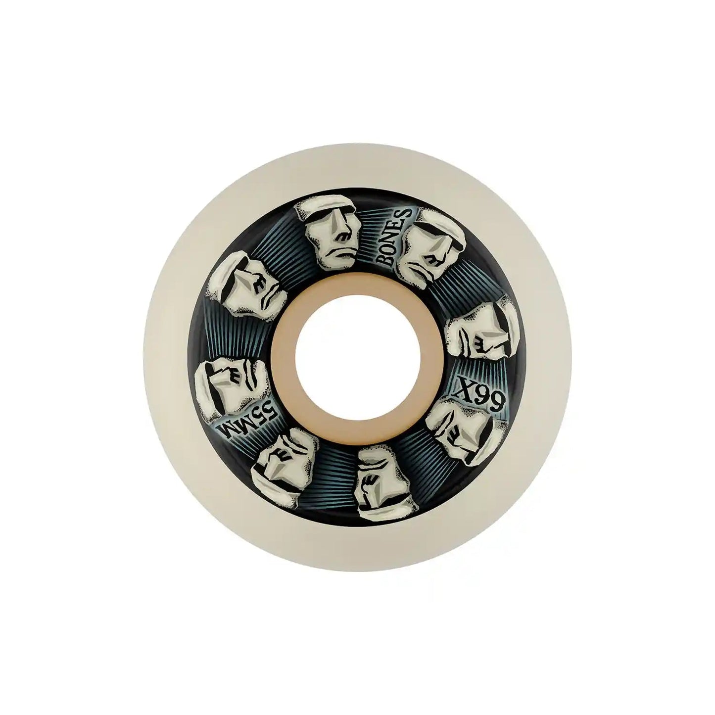 Bones Head Rush X-Formula 99A V5 Sidecut (55mm) - Tiki Room Skateboards - 1