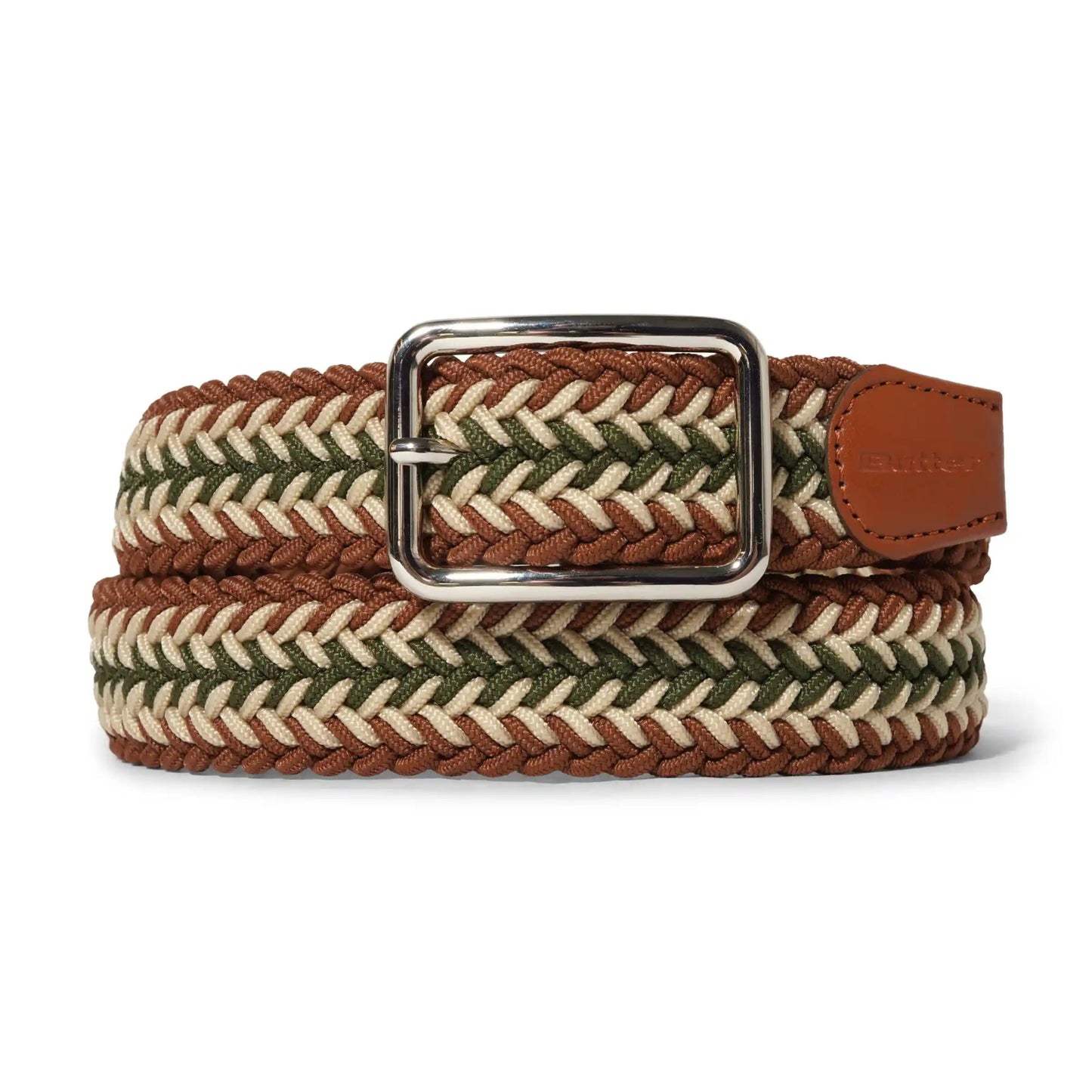 Butter Goods Braided Belt, army