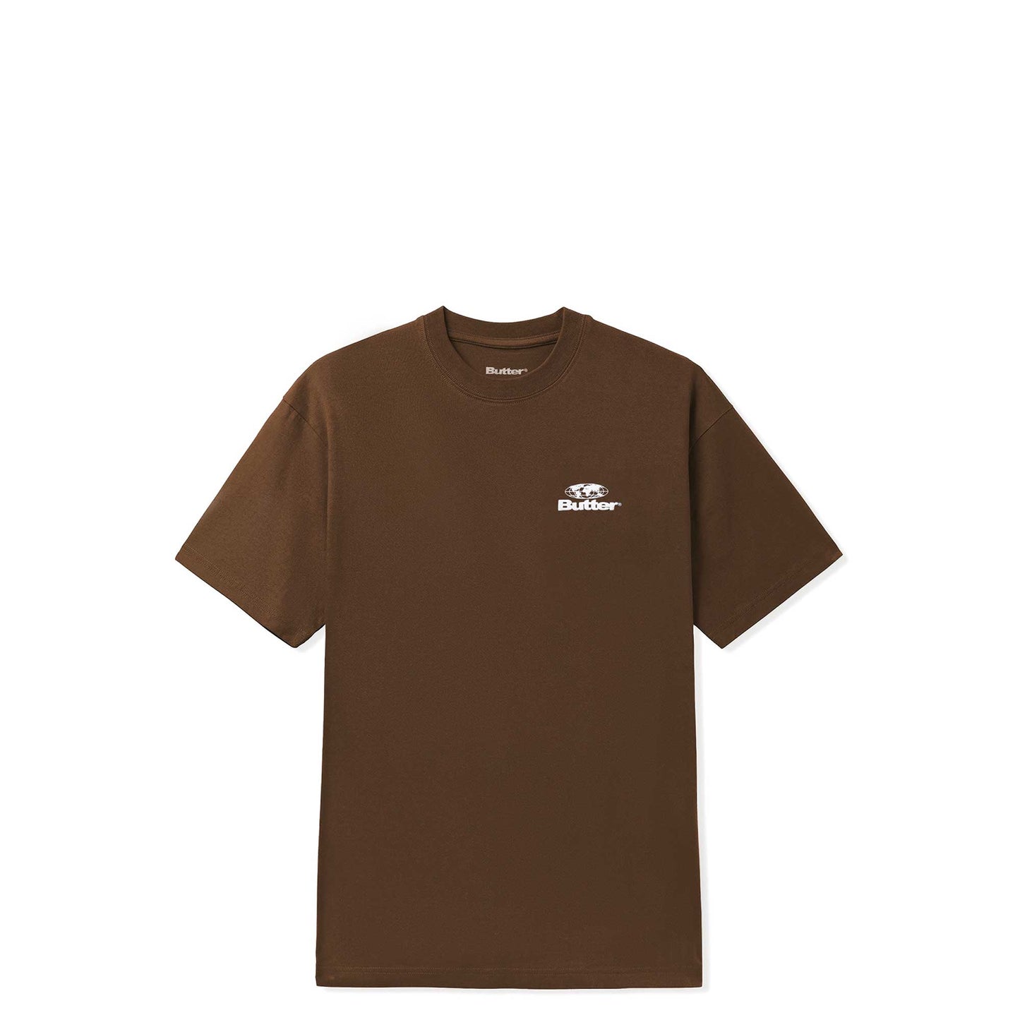 Butter Goods Organic Tee, bark - Tiki Room Skateboards - 1