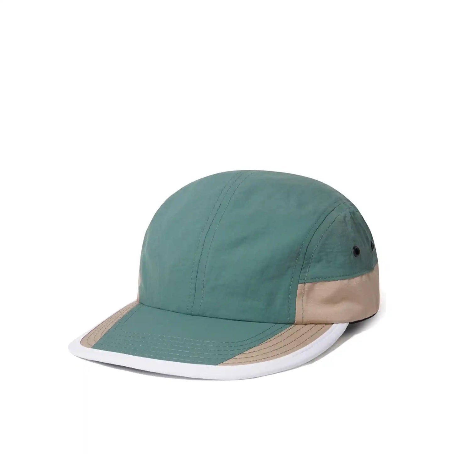 Butter Goods Ripstop Trail 5 Panel Cap, sand / forest