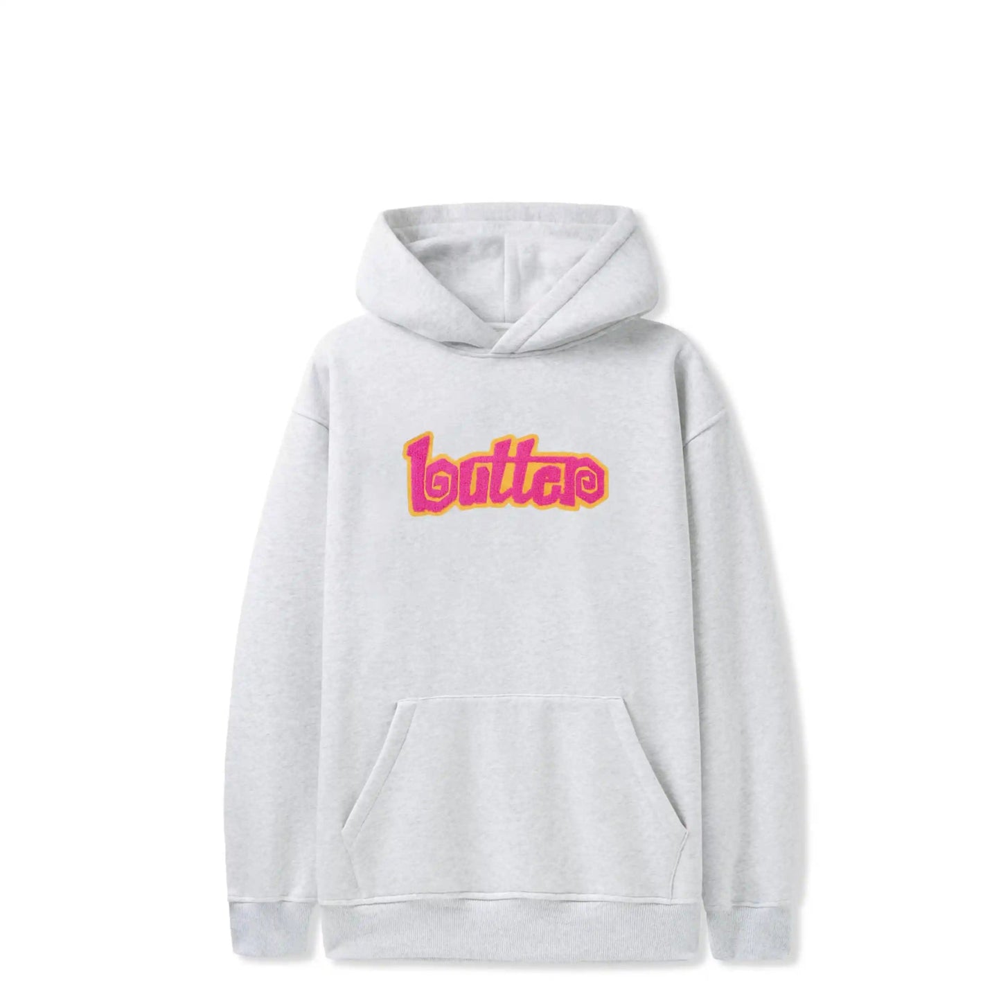 Butter Goods Swirl Pullover Hood, ash