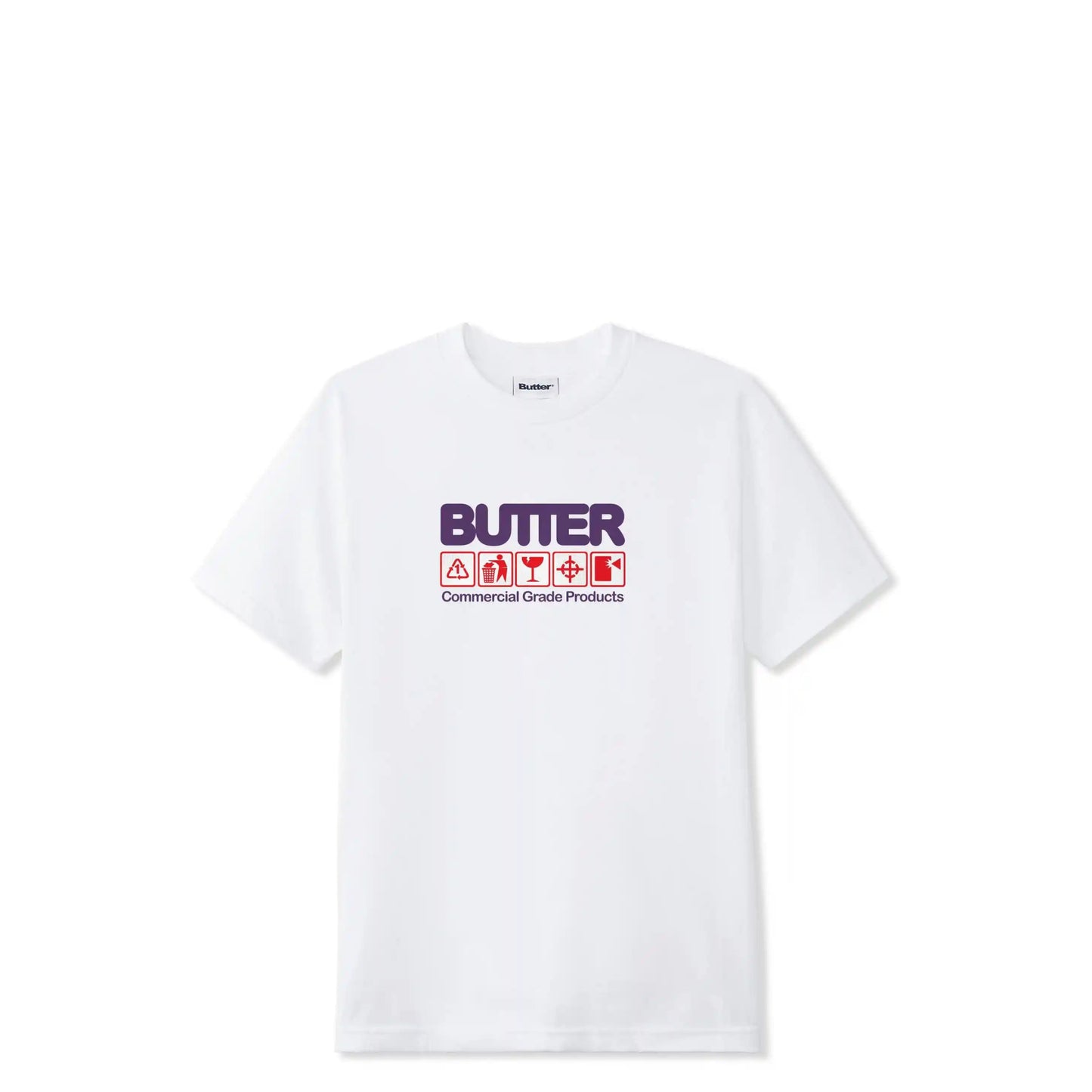 Butter Goods Symbols Tee, white
