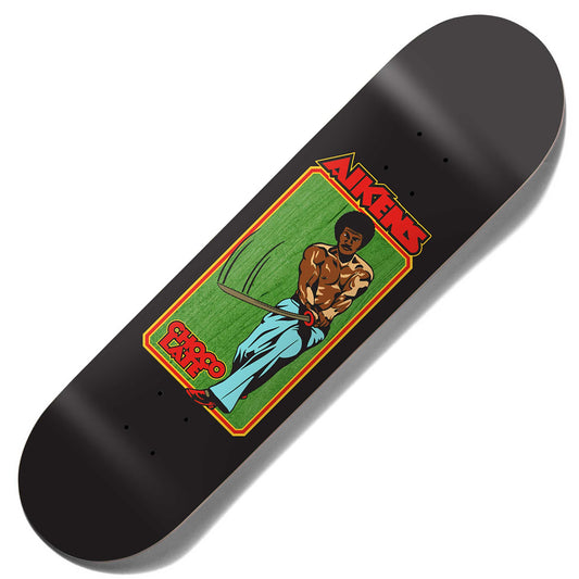 Chocolate Aikens Kung-Fu Carlise Deck (8.25") - Tiki Room Skateboards - 1